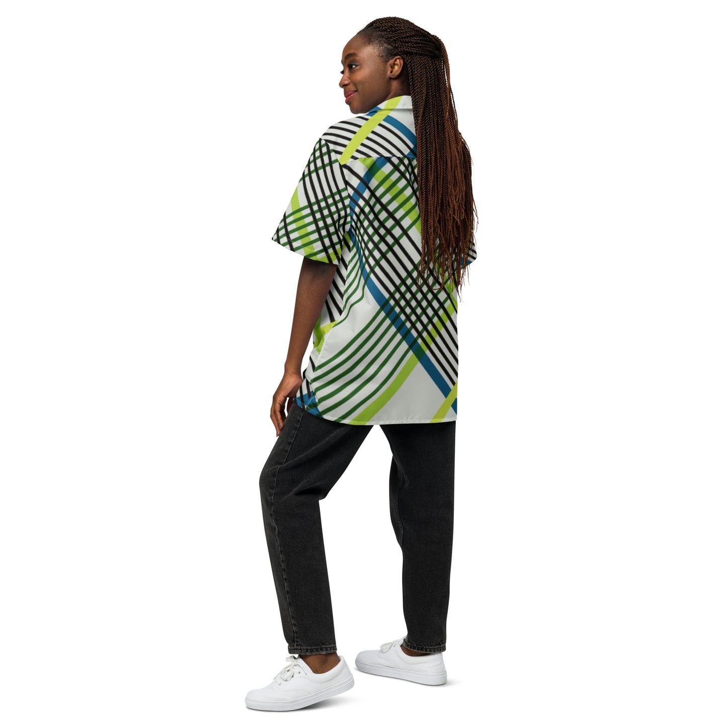 SUPADRESSIE Unisex button shirt