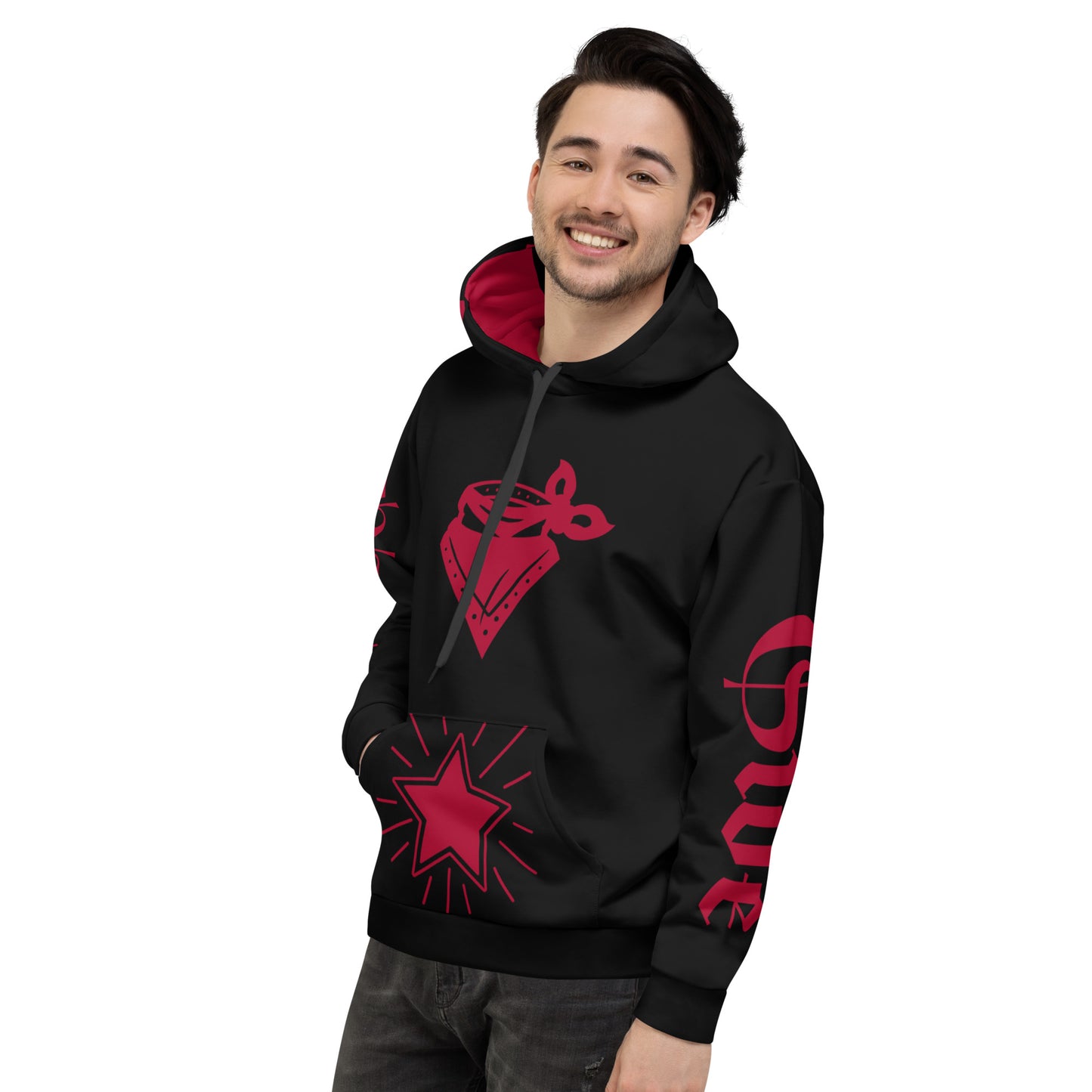 supa red Unisex Hoodie