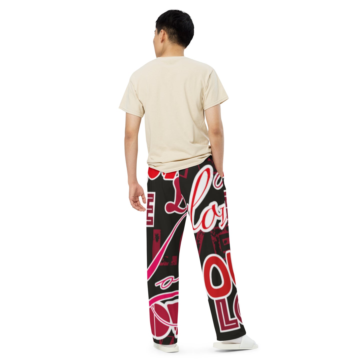 supa All-over print unisex wide-leg pants