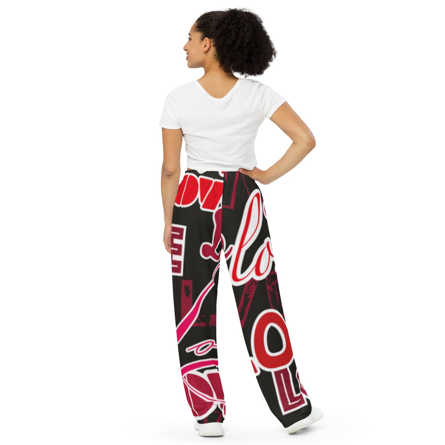 supa All-over print unisex wide-leg pants