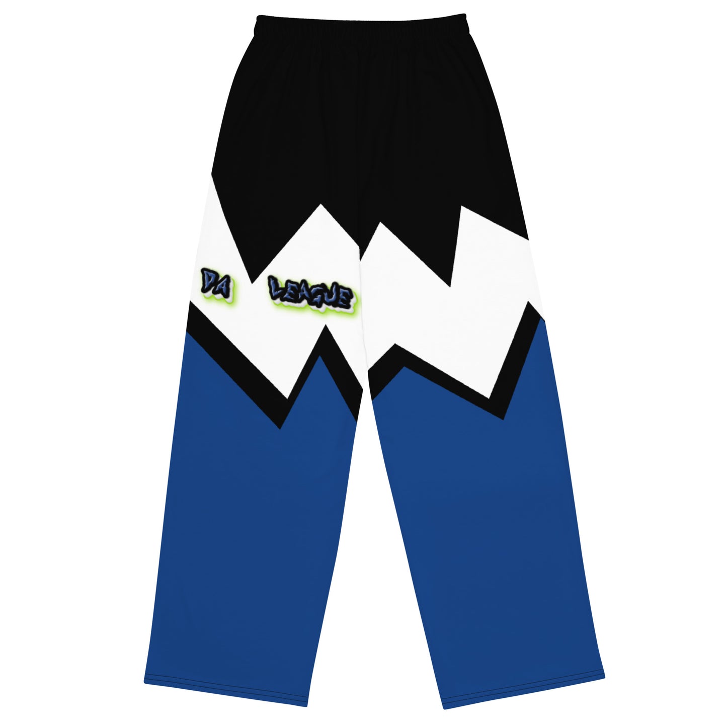 da league All-over print unisex wide-leg pants