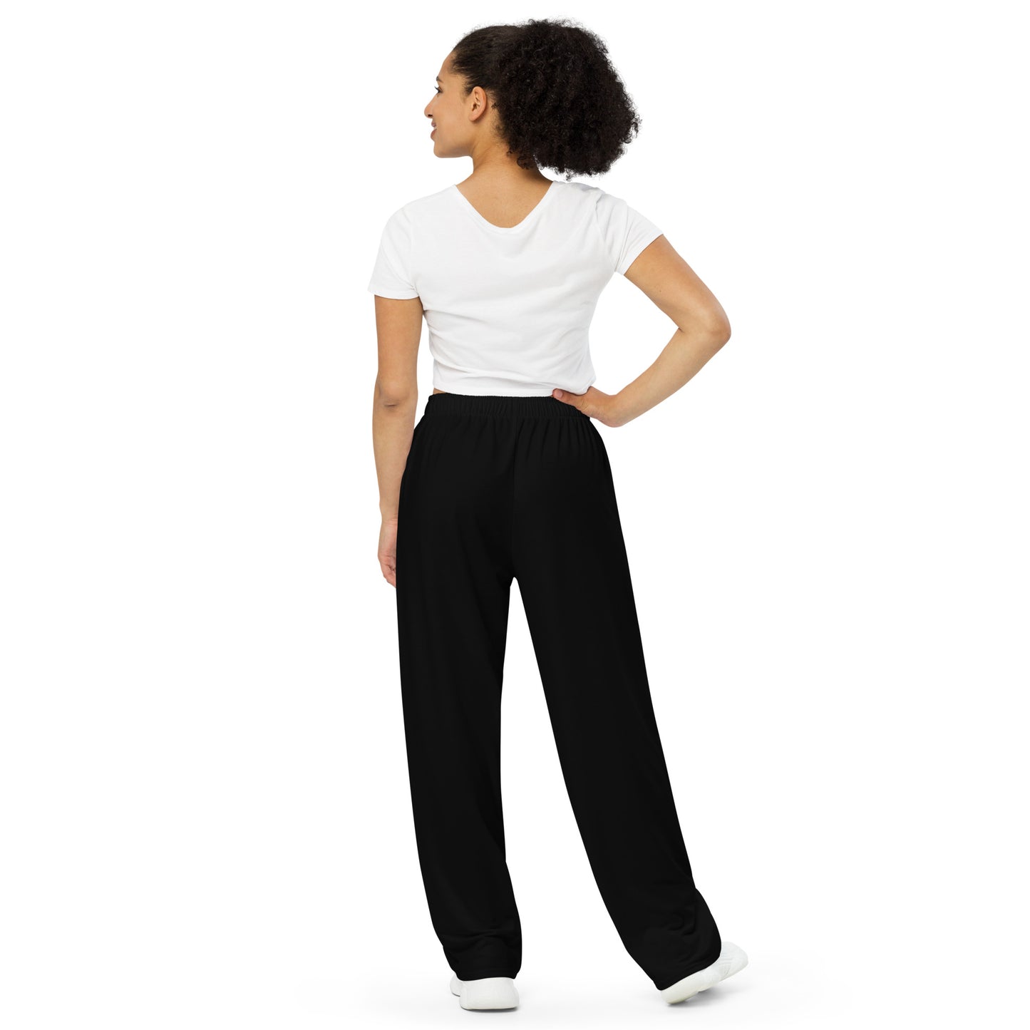 da league PURPLE--==ALL--over print unisex wide-leg pants
