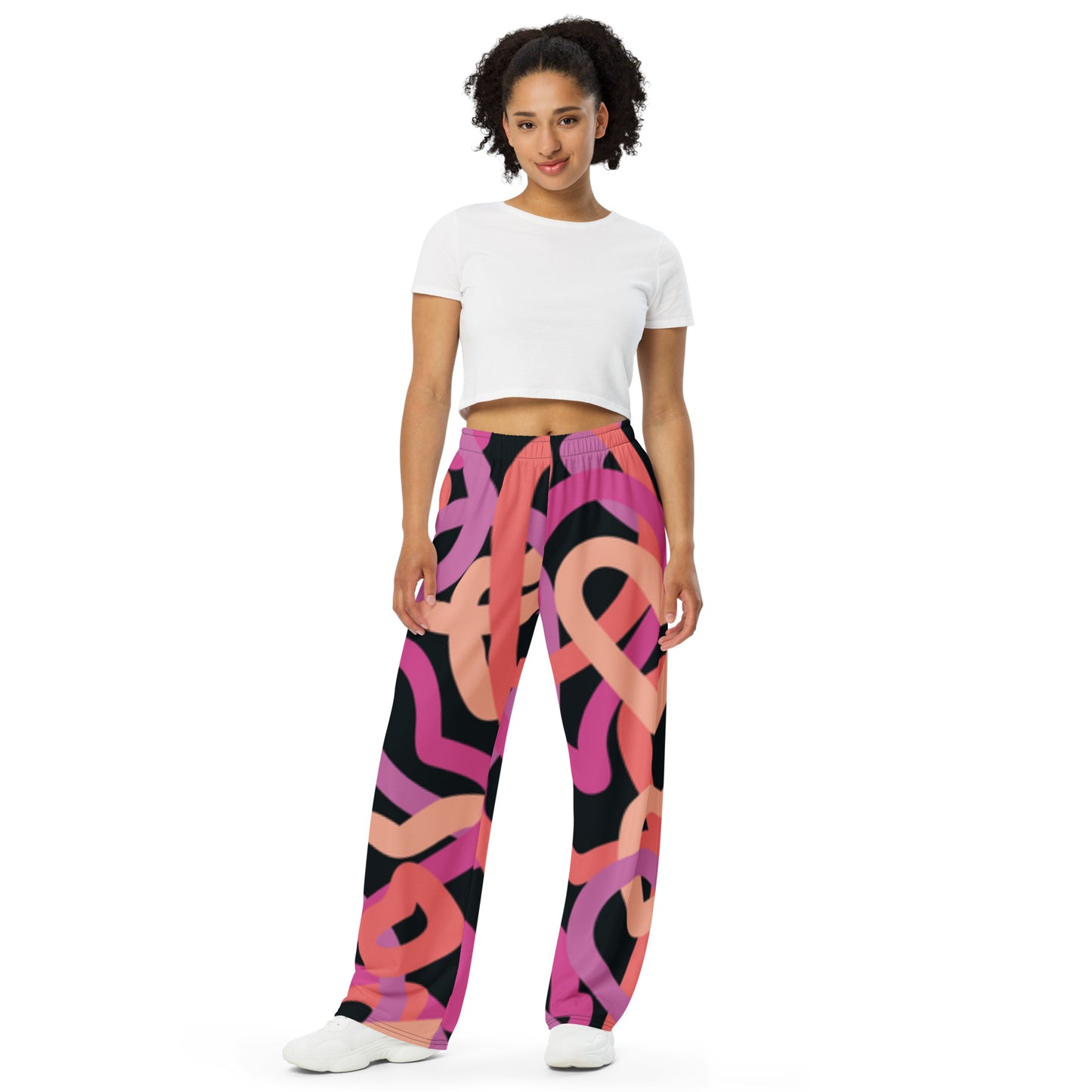 supa All-over print unisex wide-leg pants