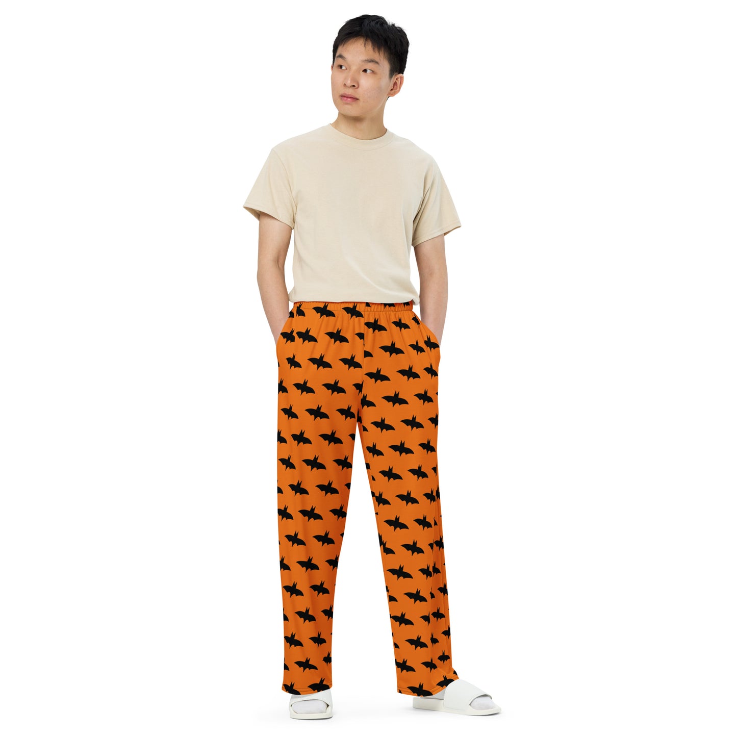 SUPA All-over print unisex wide-leg pants