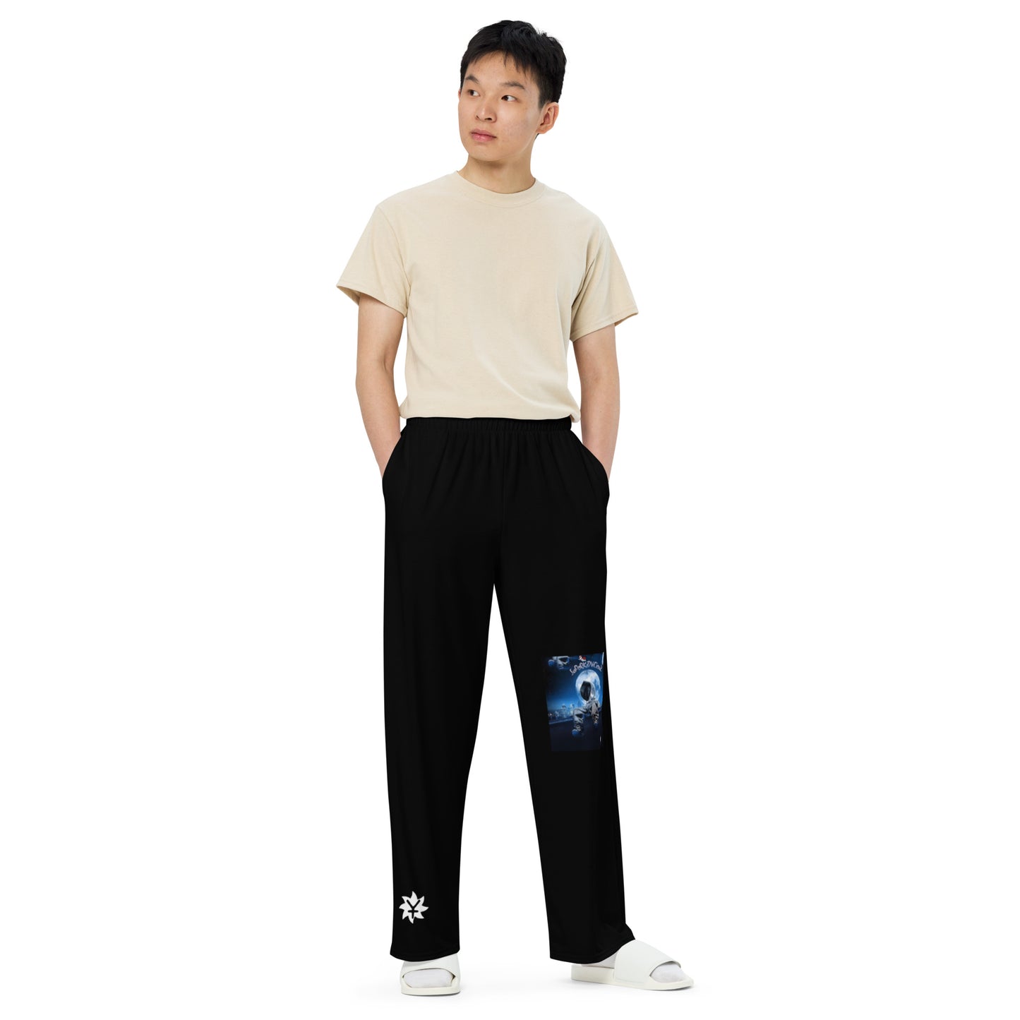 supa All-over print unisex wide-leg pants