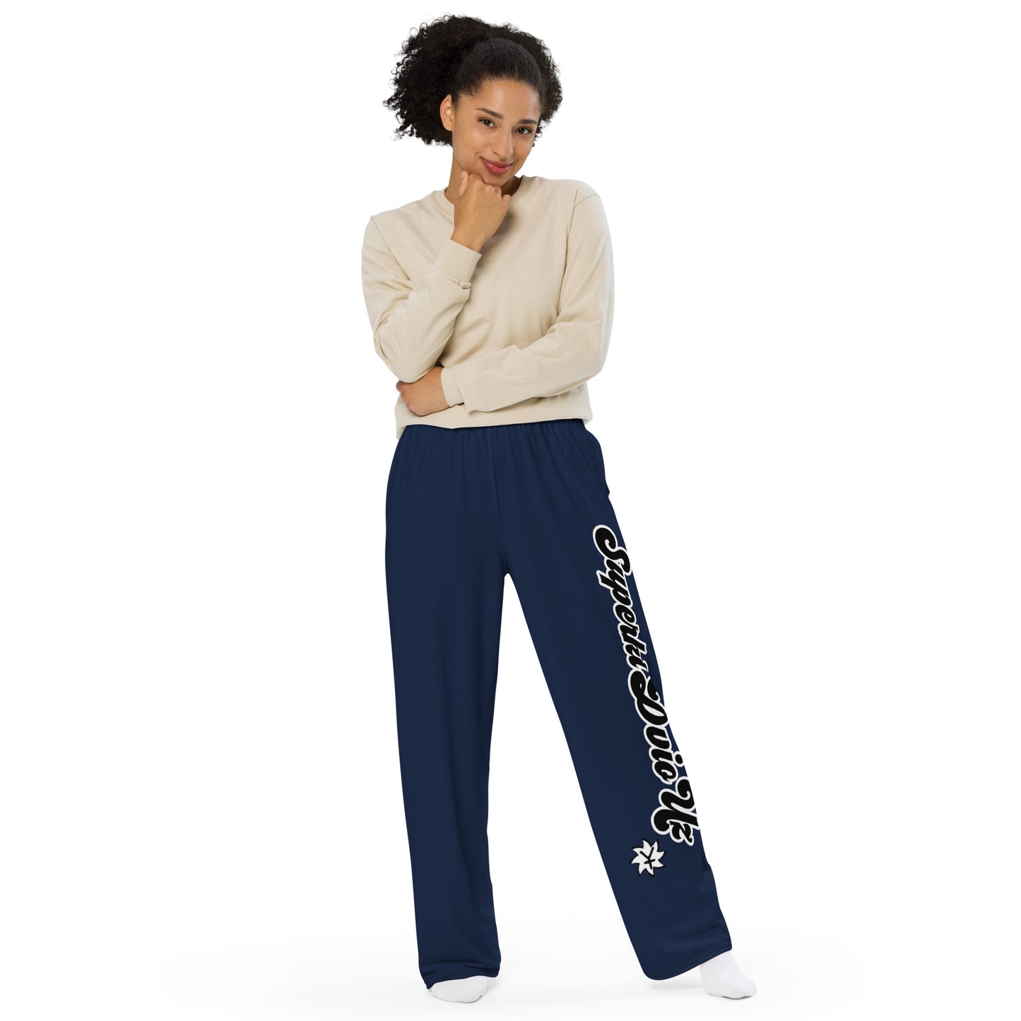 supa All-over print unisex wide-leg pants