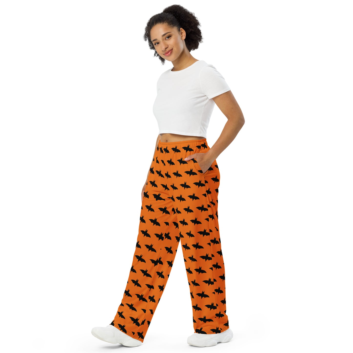 SUPA All-over print unisex wide-leg pants