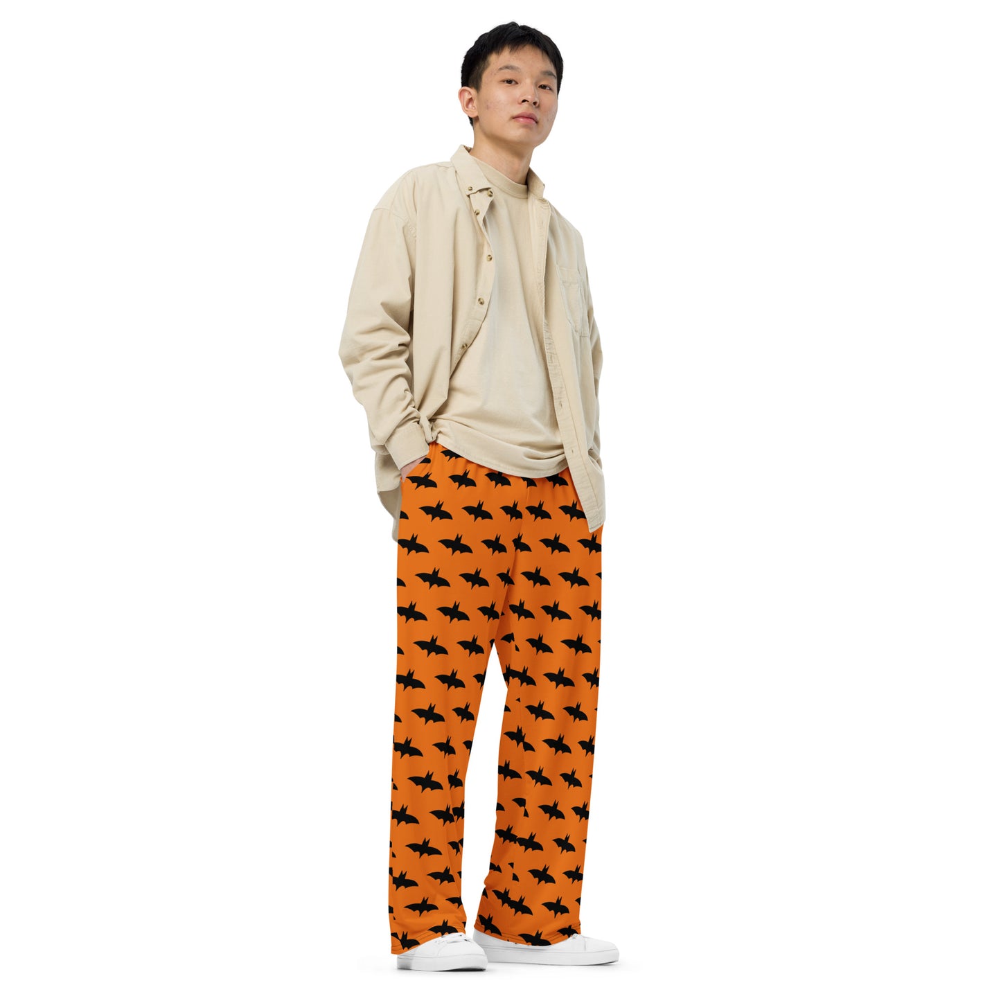 SUPA All-over print unisex wide-leg pants