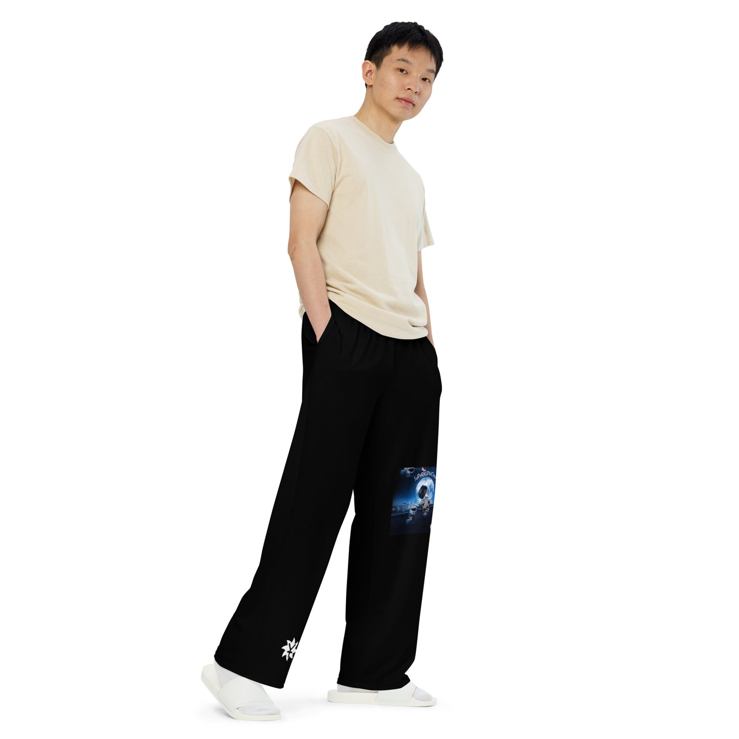 supa All-over print unisex wide-leg pants