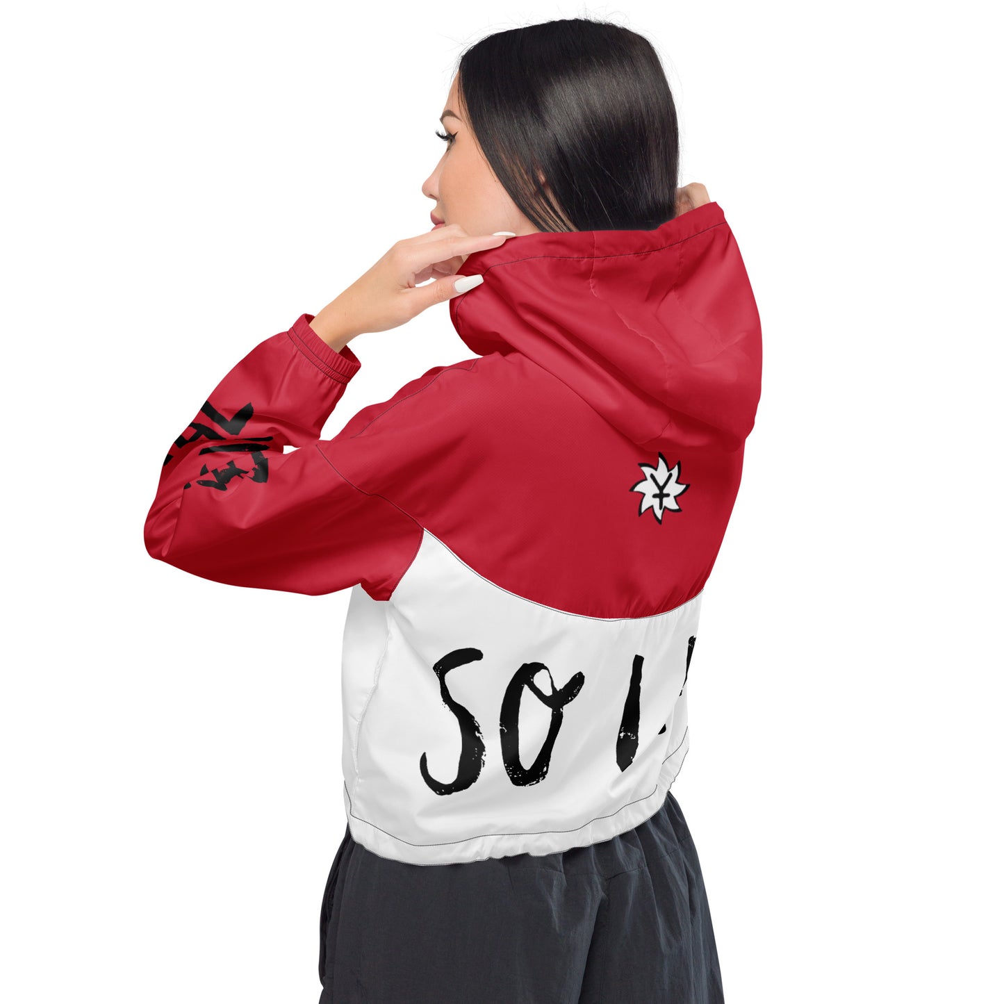 SUPA Women’s cropped windbreaker