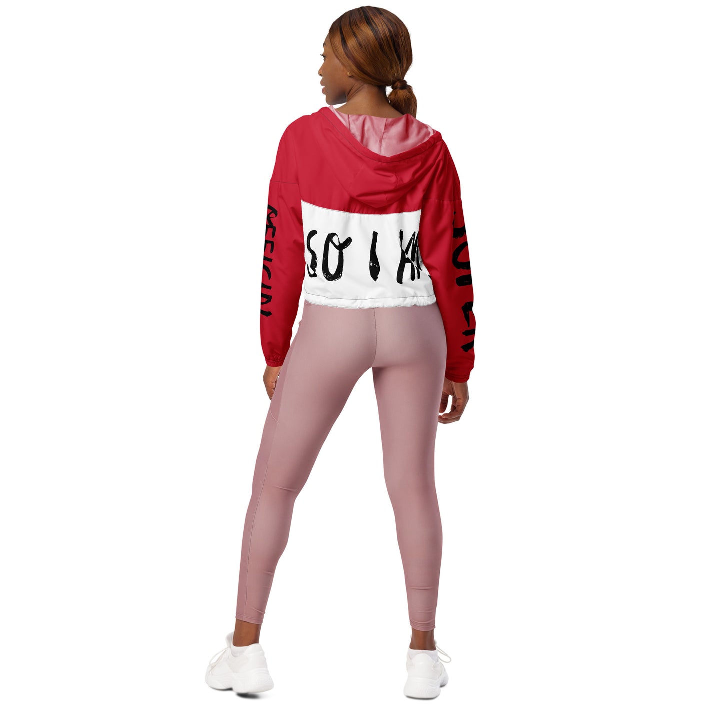SUPA Women’s cropped windbreaker