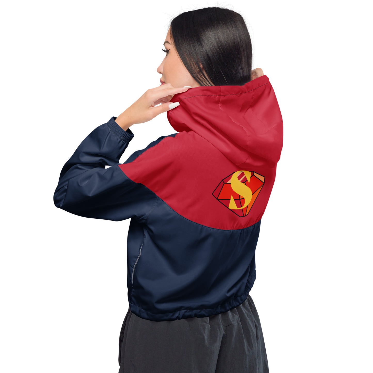 SUPA Women’s cropped windbreaker