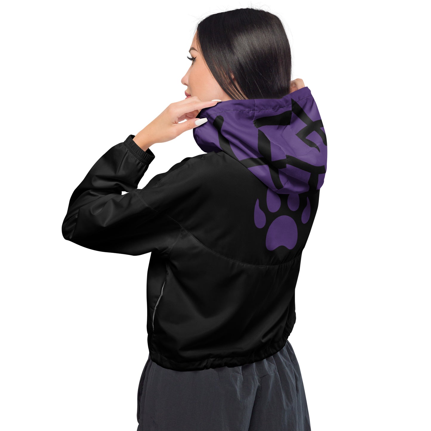 SUPA Women’s cropped windbreaker