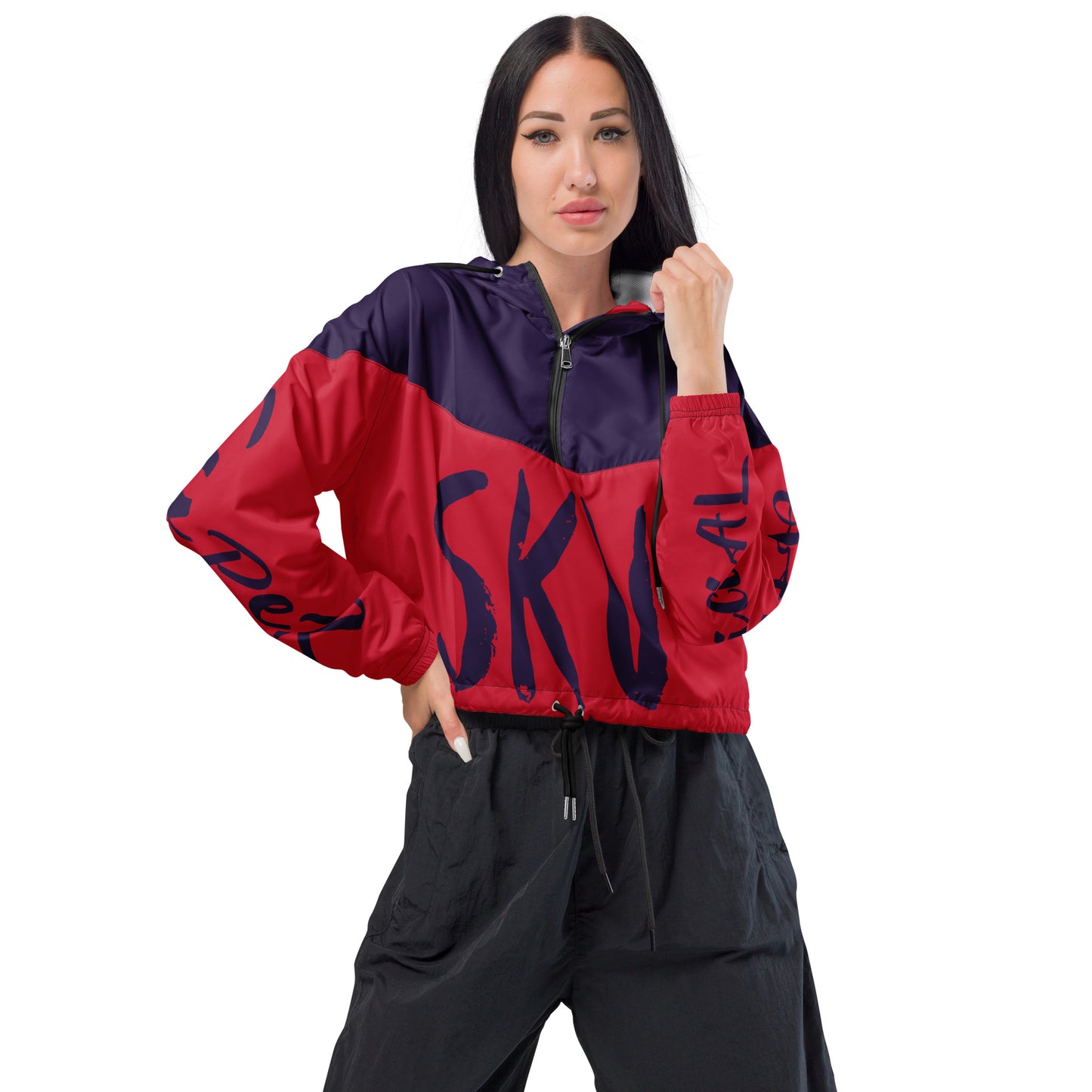 SUPA Women’s cropped windbreaker