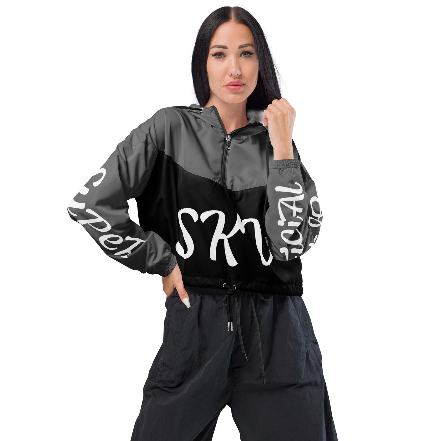SUPA Women’s cropped windbreaker