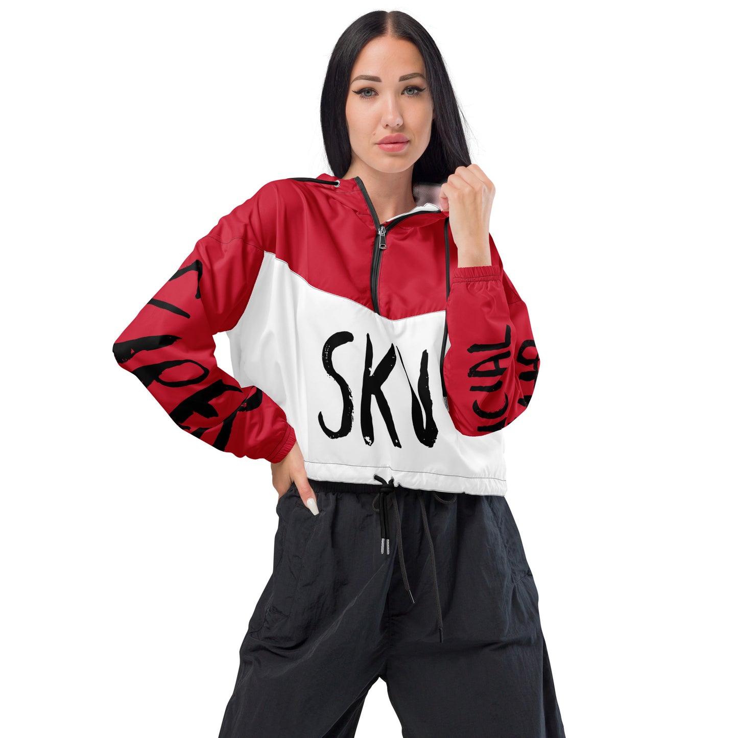 SUPA Women’s cropped windbreaker