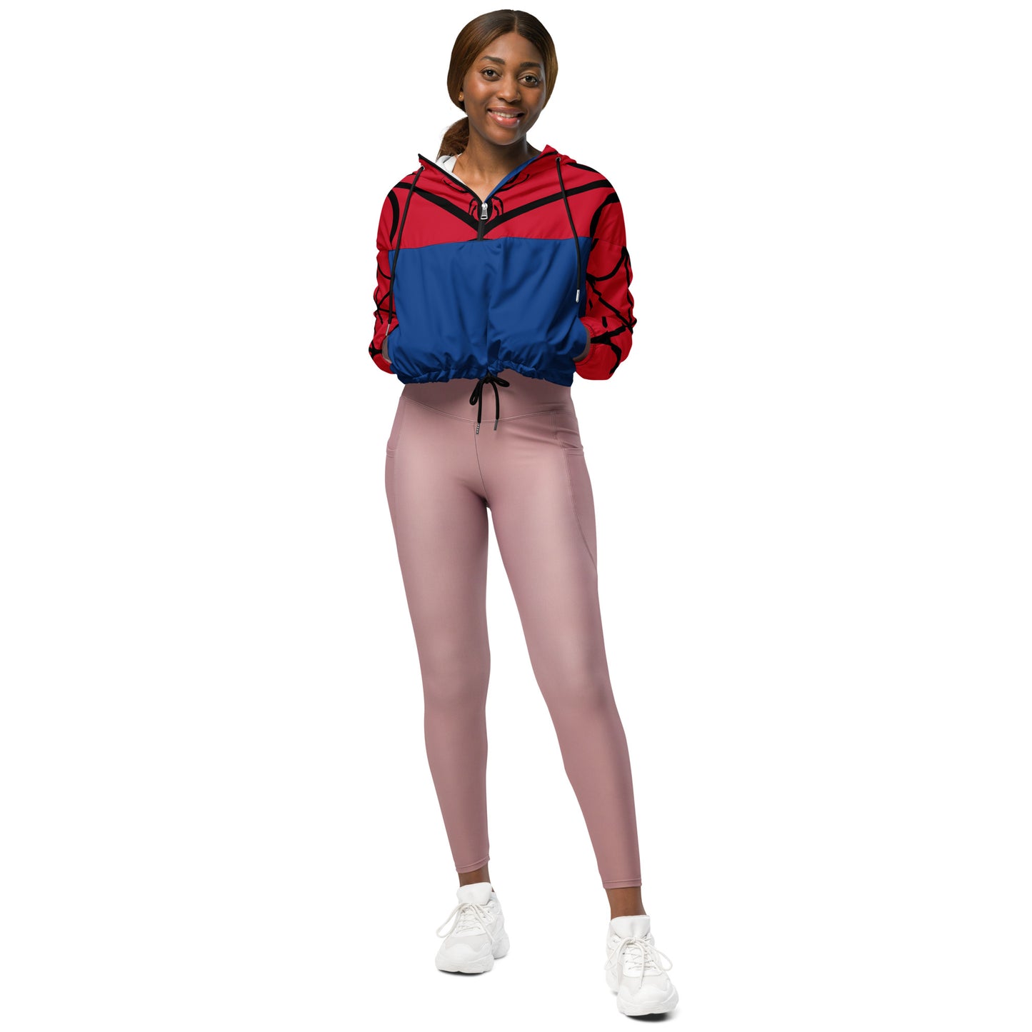 SUPA Women’s cropped windbreaker