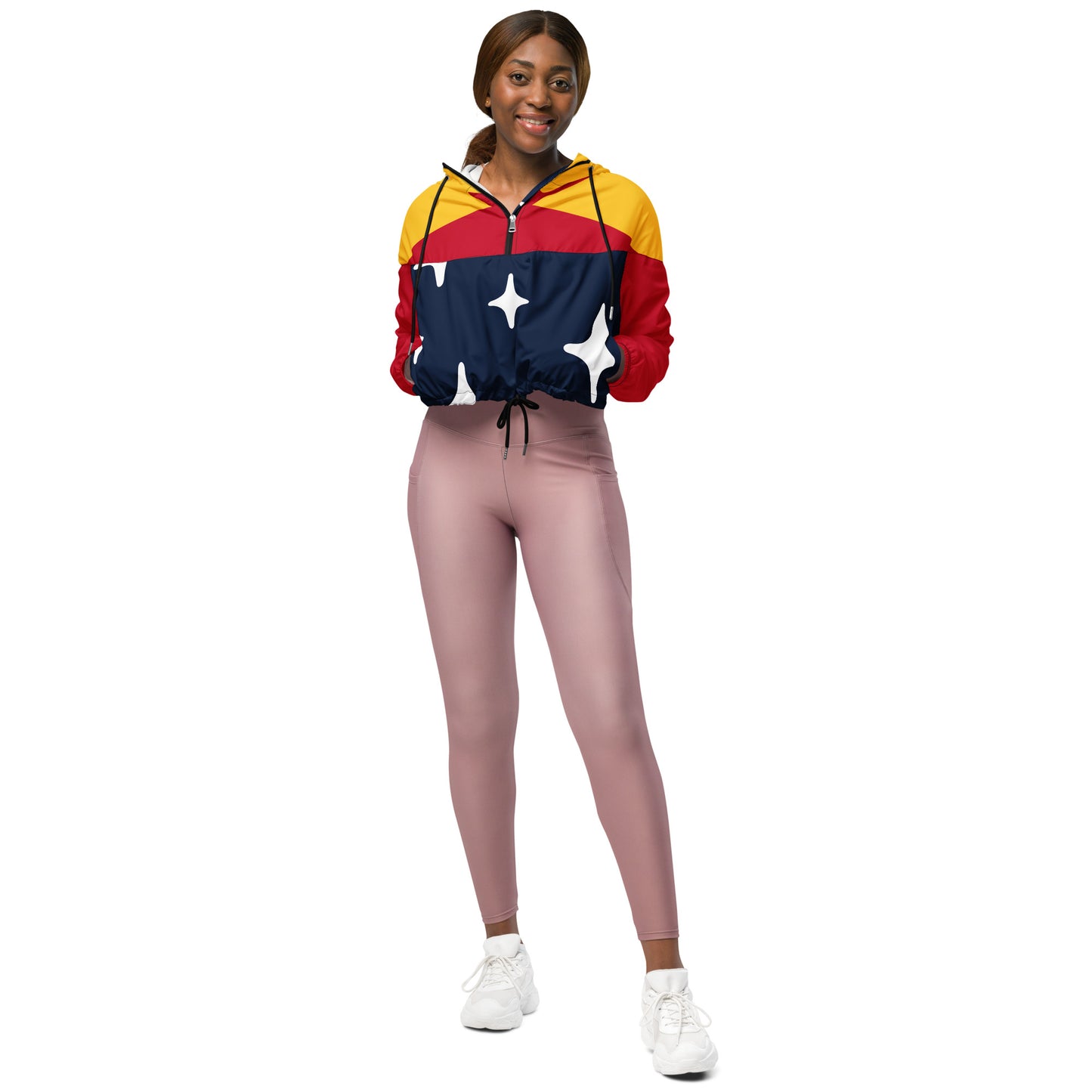 SUPA Women’s cropped windbreaker