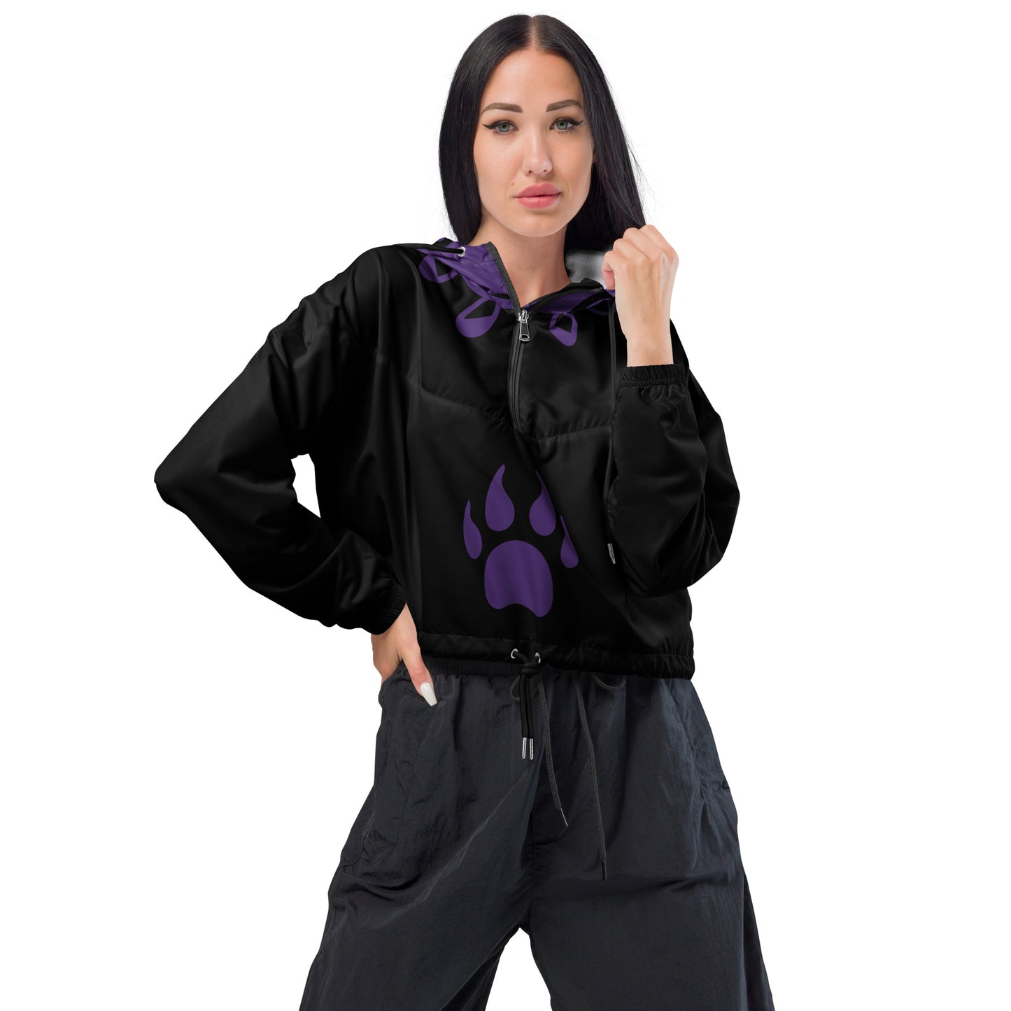 SUPA Women’s cropped windbreaker