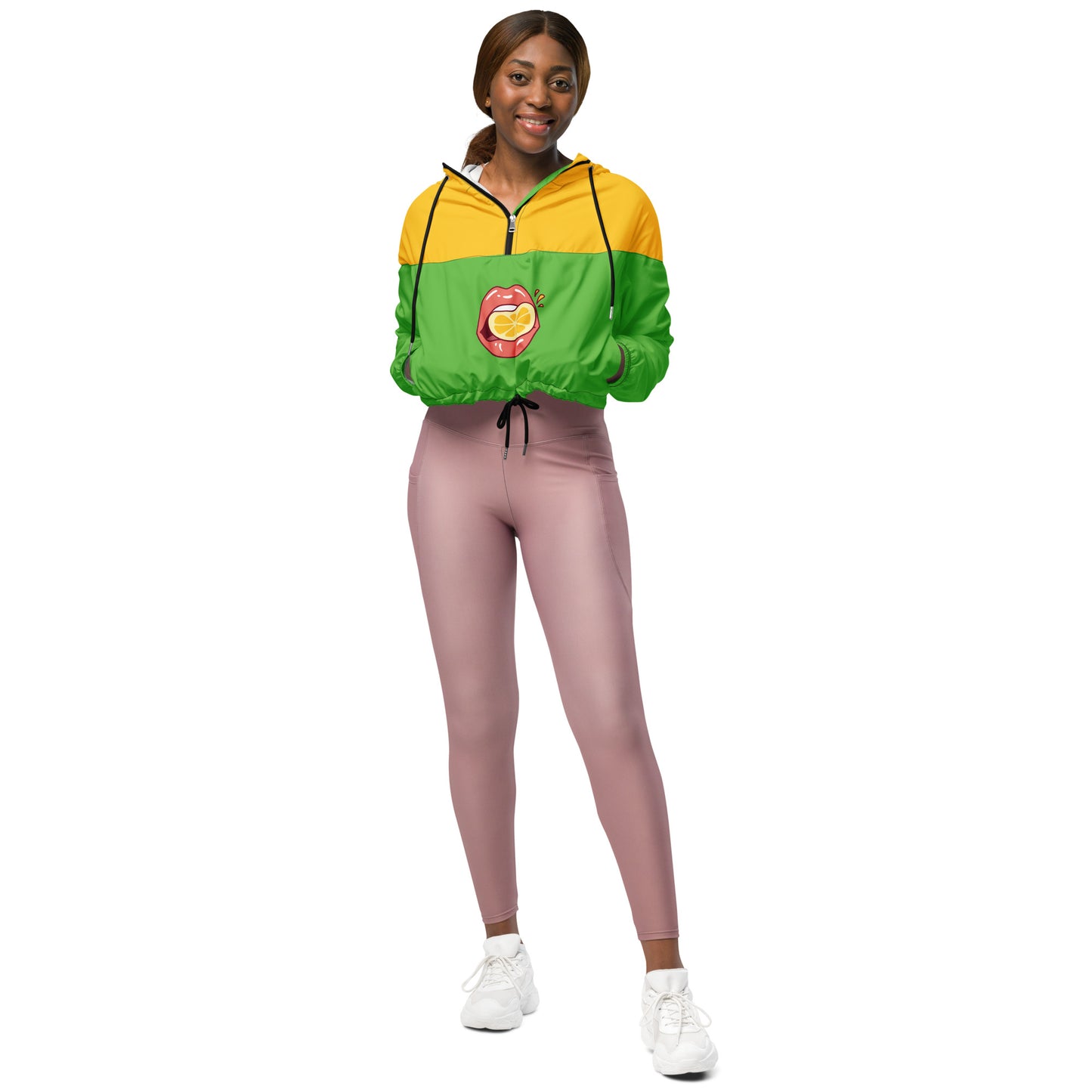 SUPA Women’s cropped windbreaker