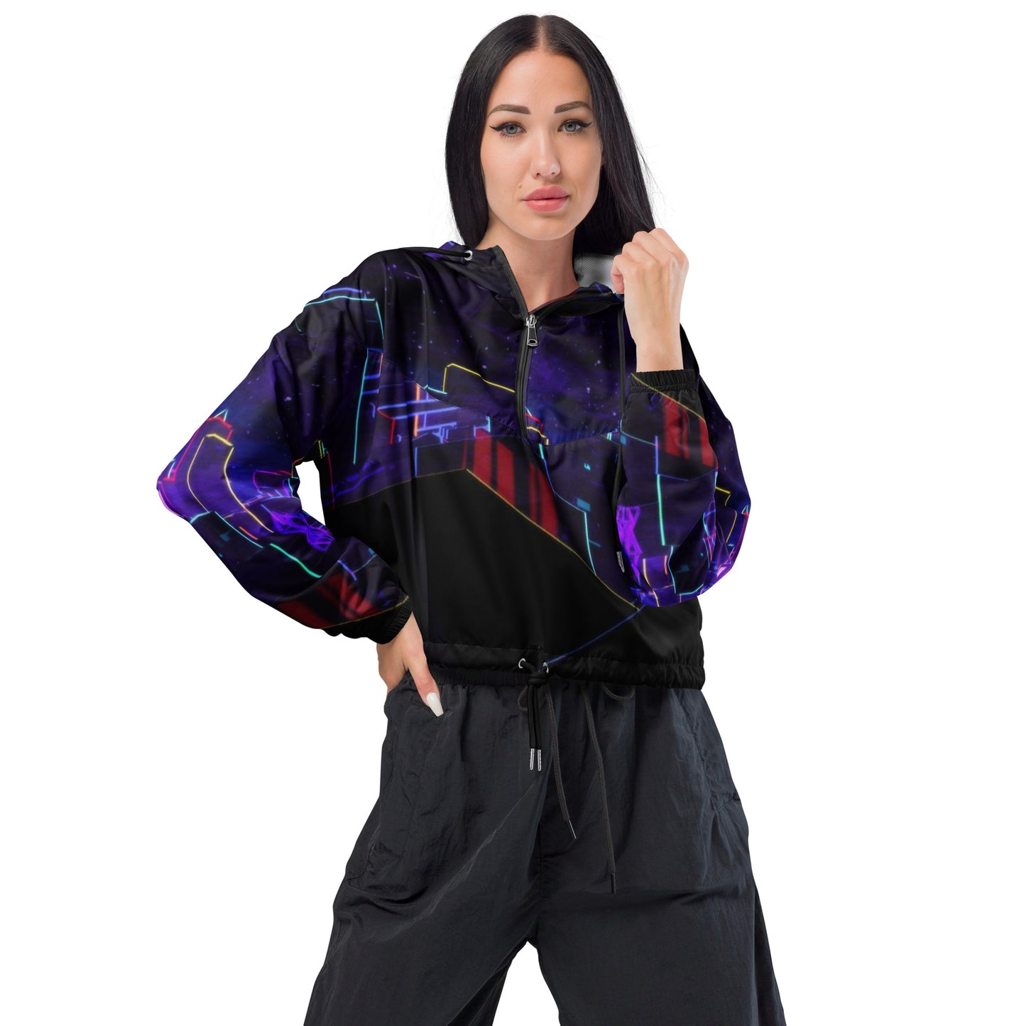 Women’s cropped windbreaker