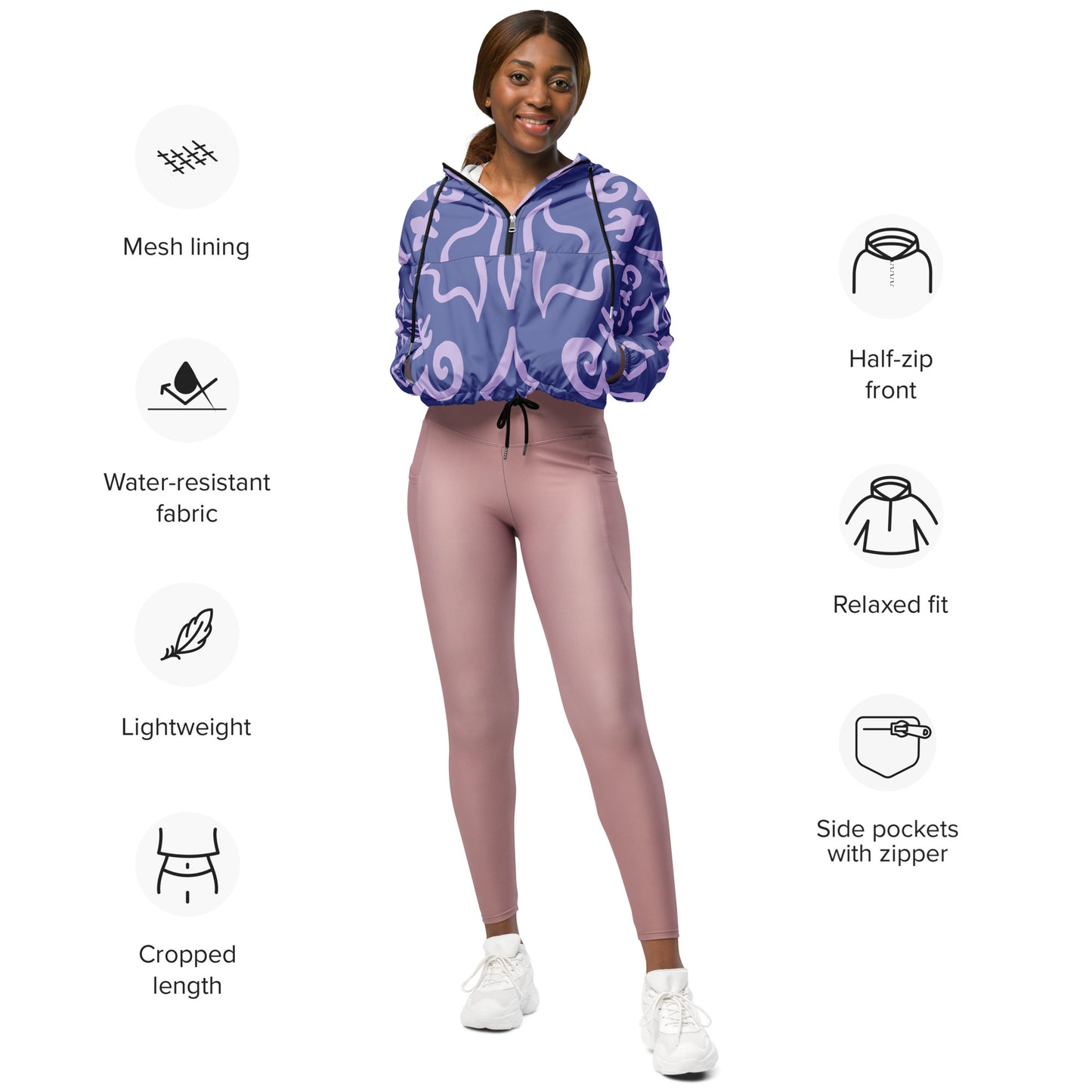supa Women’s cropped windbreaker