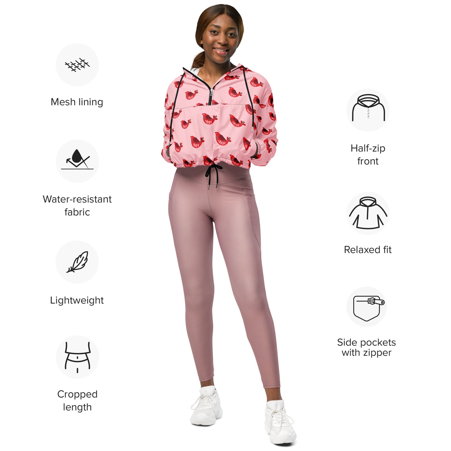 supa Women’s cropped windbreaker