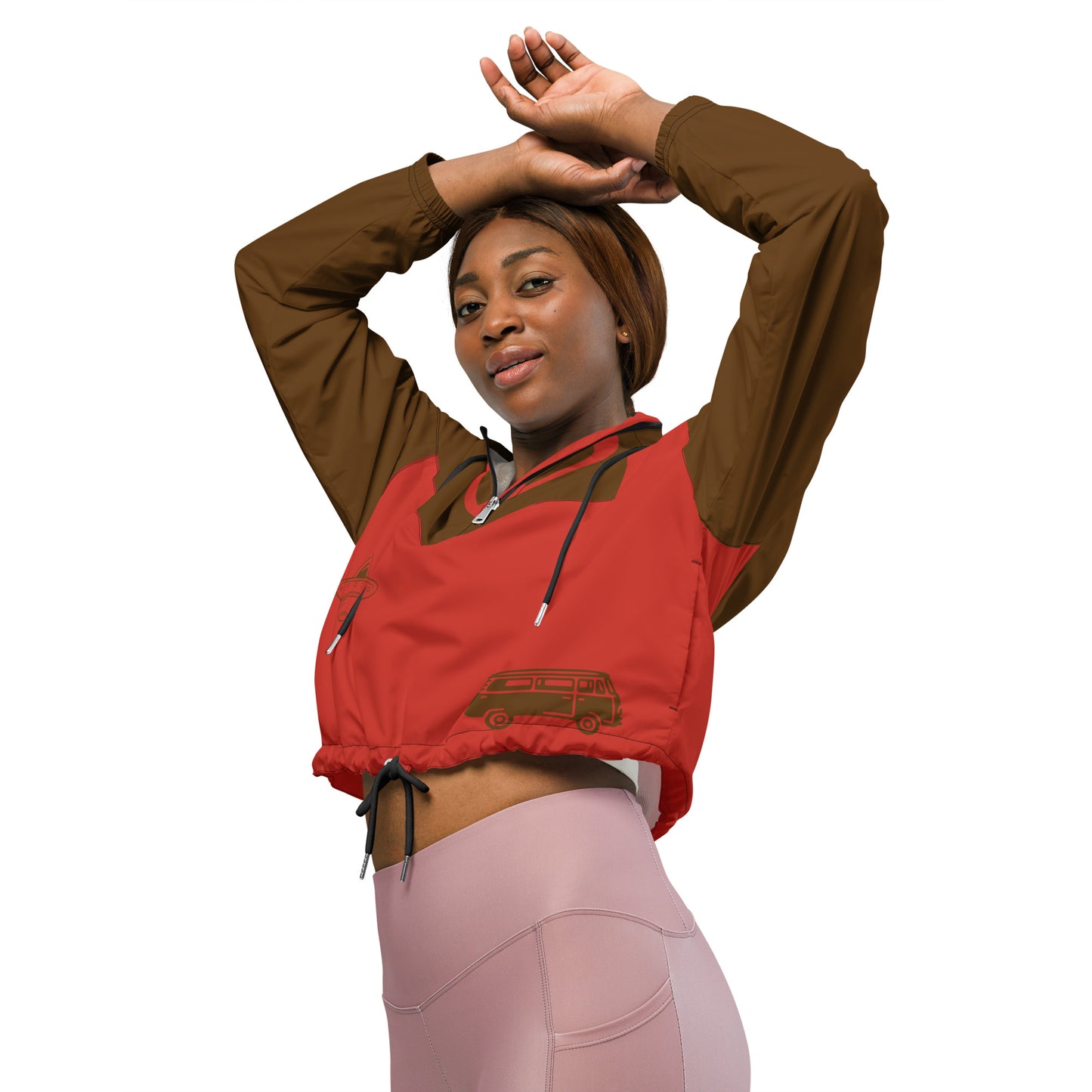 SUPA Women’s cropped windbreaker