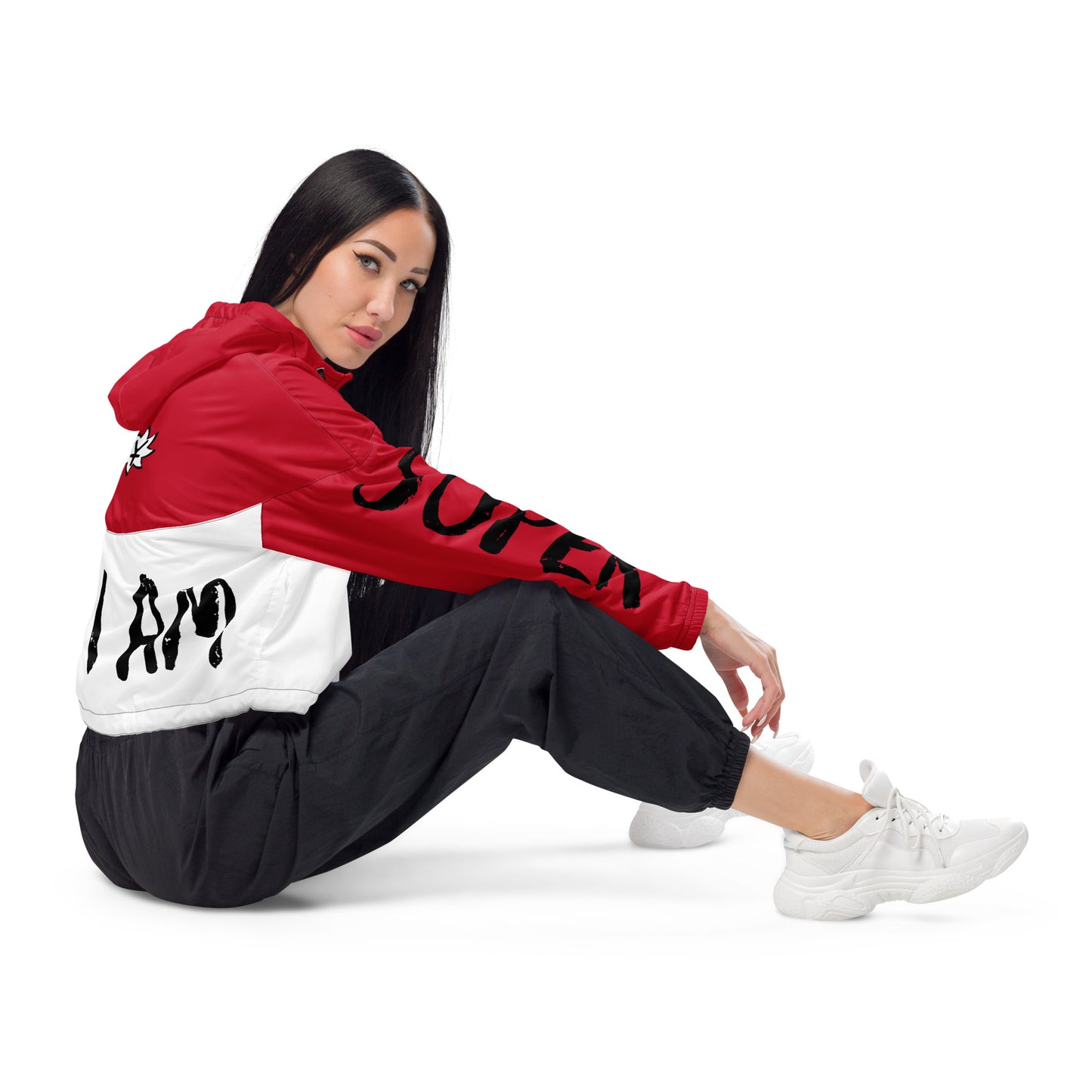 SUPA Women’s cropped windbreaker