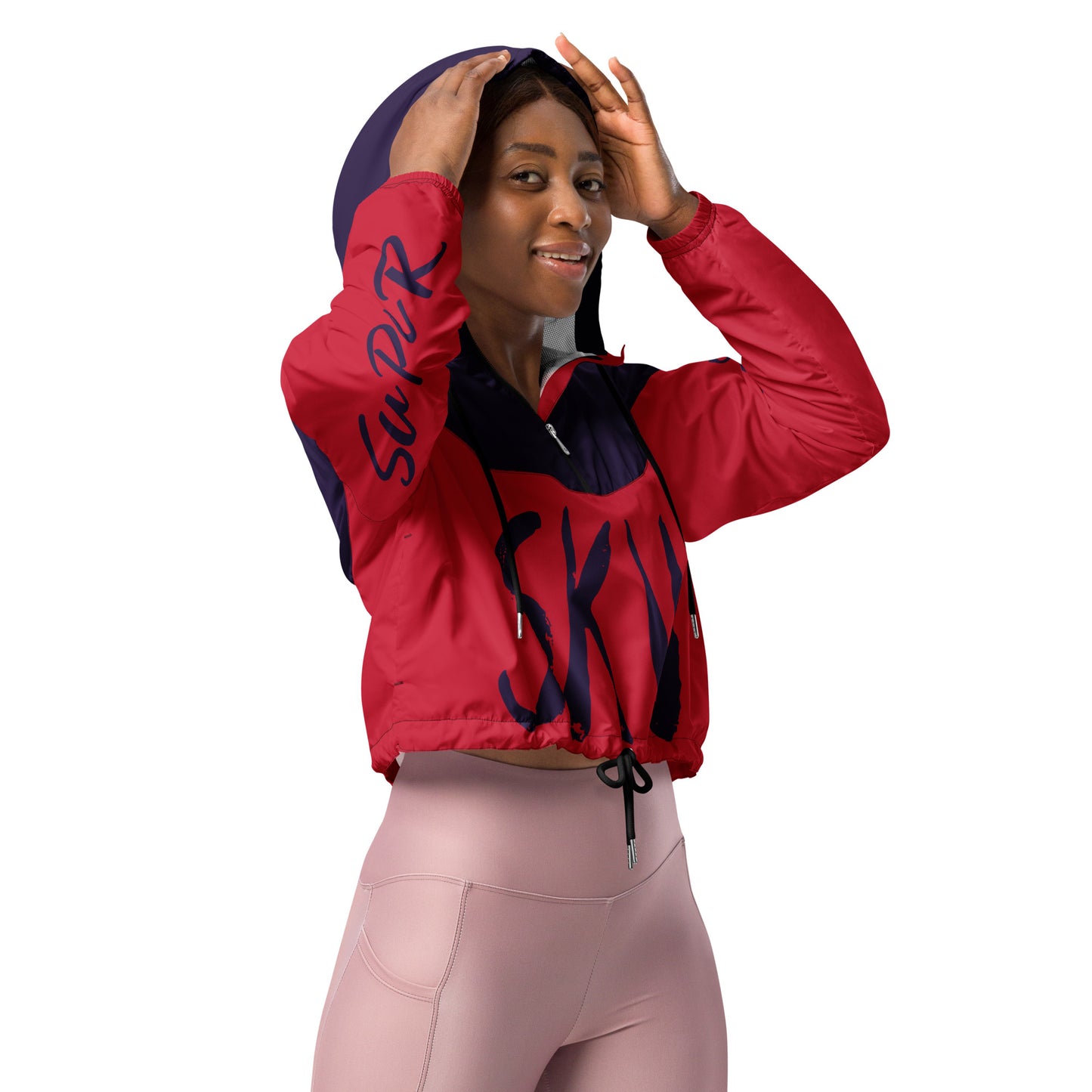 SUPA Women’s cropped windbreaker