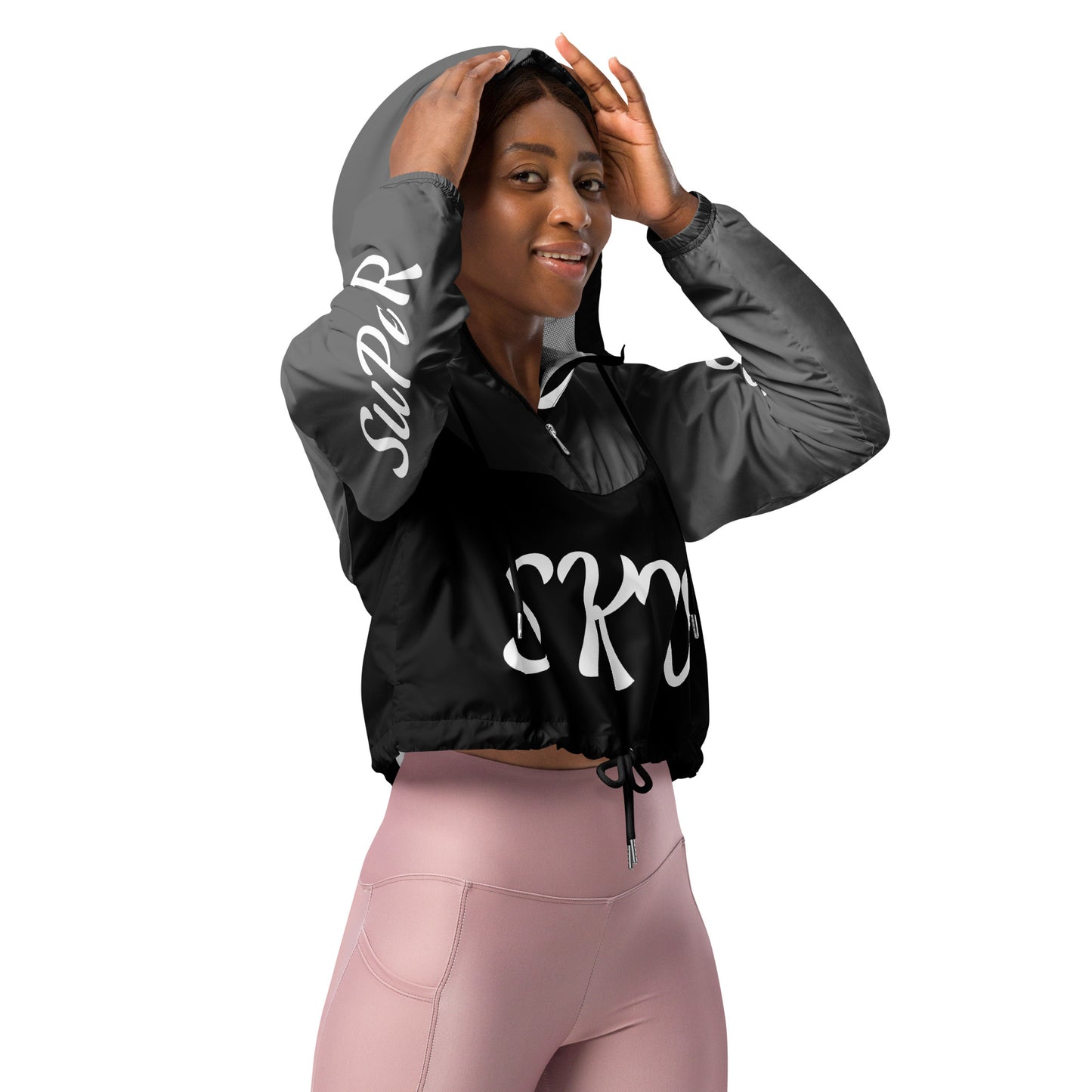 SUPA Women’s cropped windbreaker
