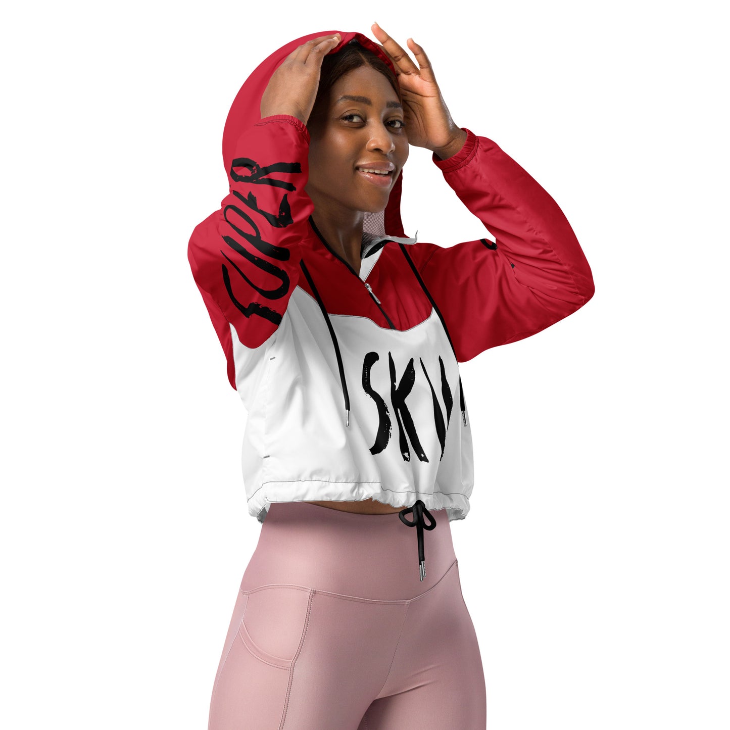 SUPA Women’s cropped windbreaker