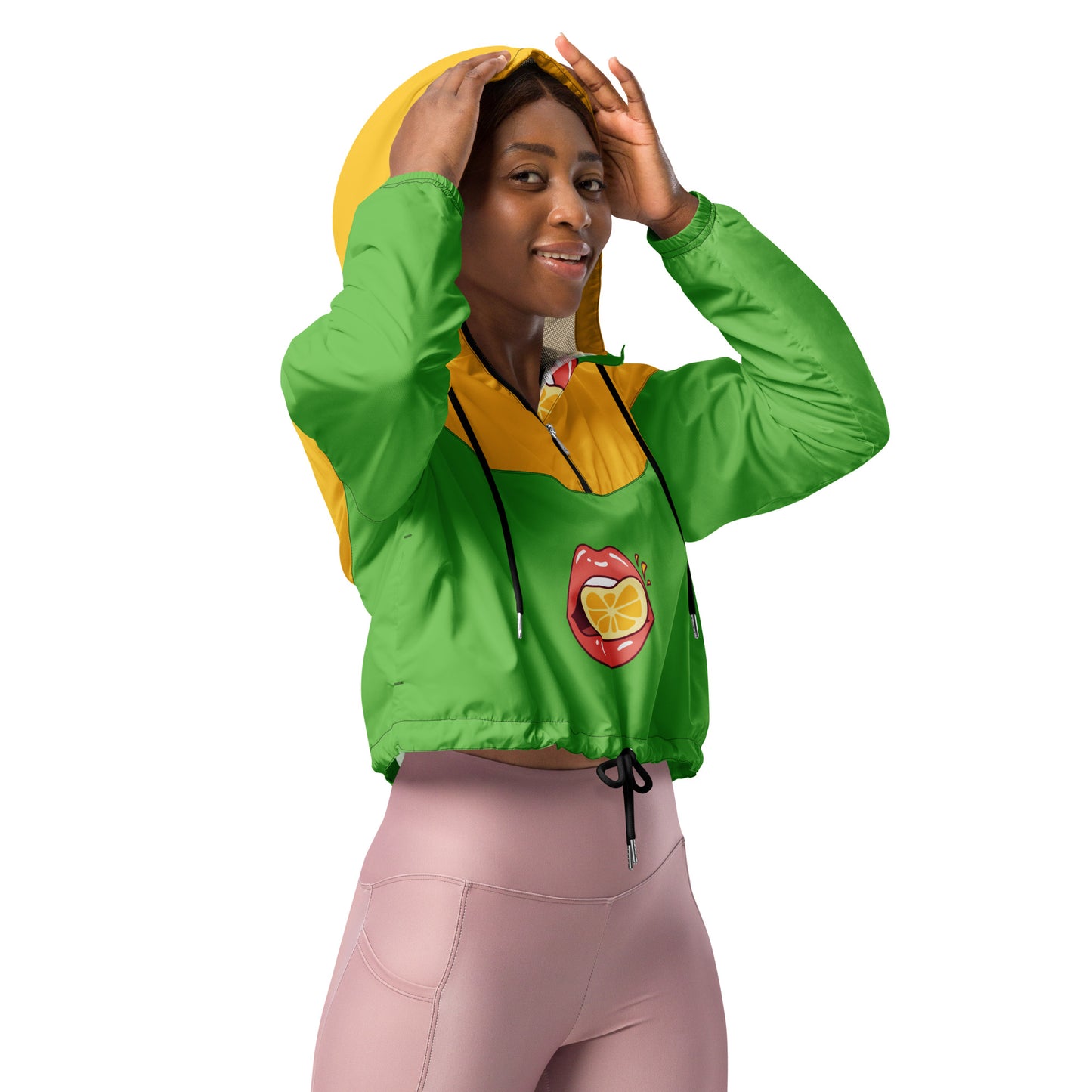 SUPA Women’s cropped windbreaker