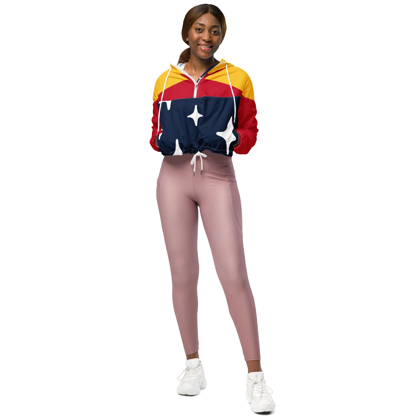 SUPA Women’s cropped windbreaker