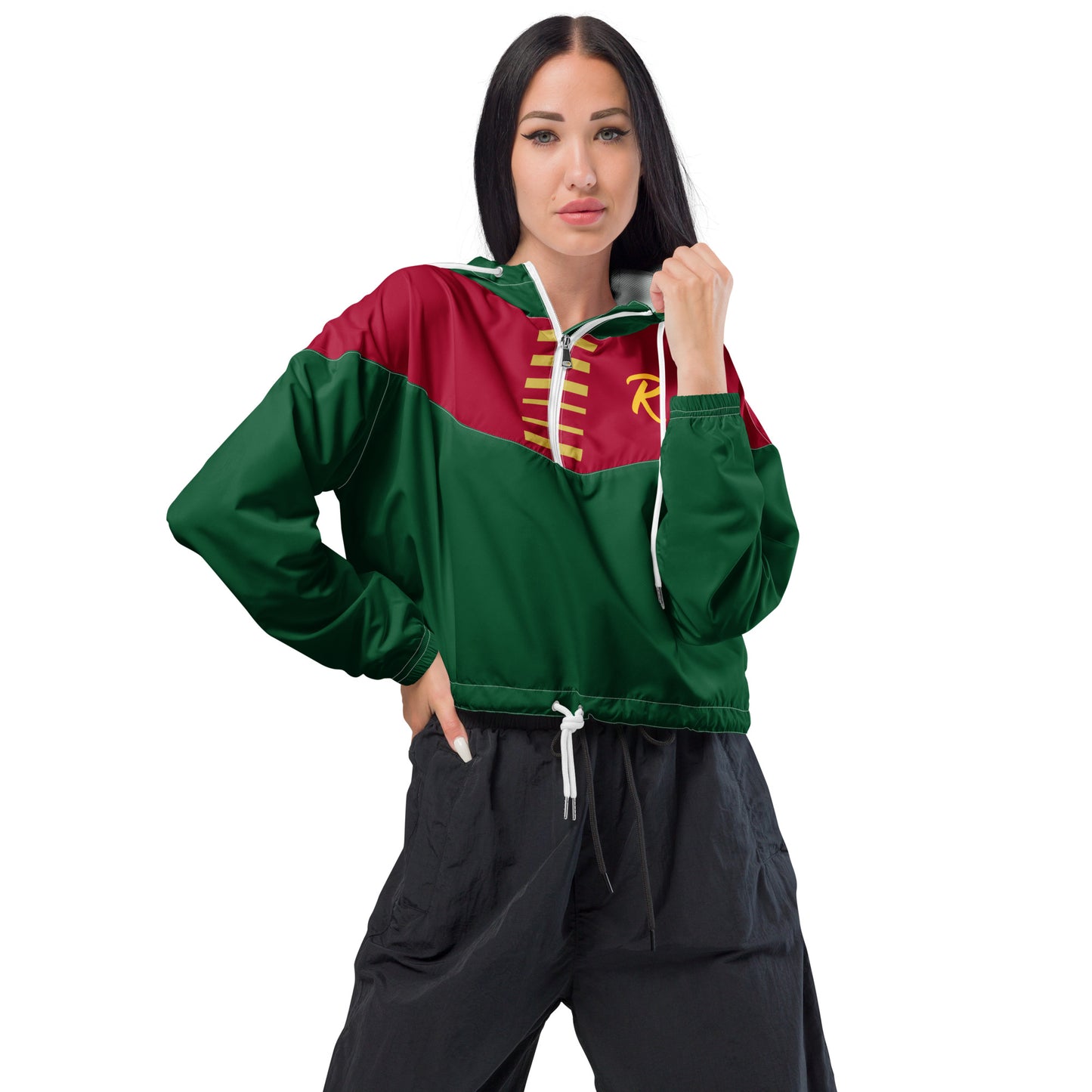 SUPA Women’s cropped windbreaker