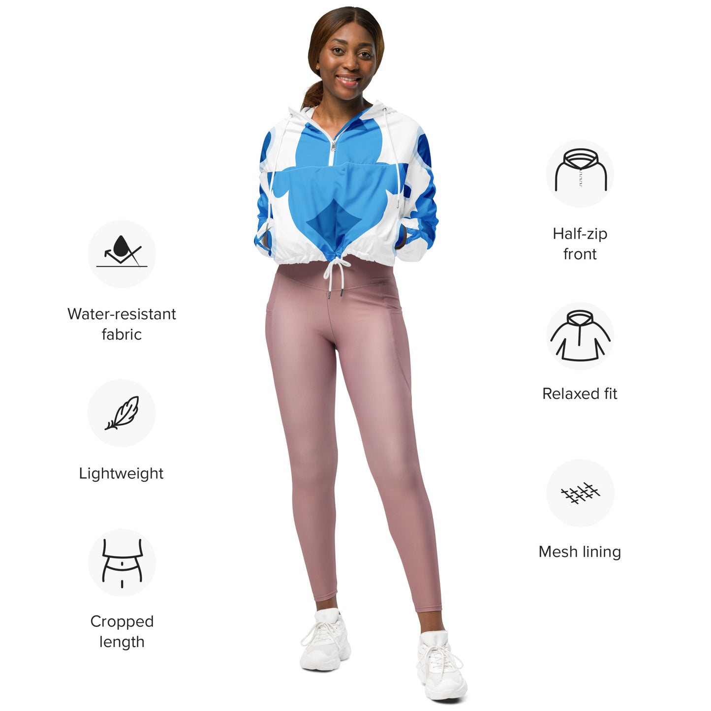 supa Women’s cropped windbreaker