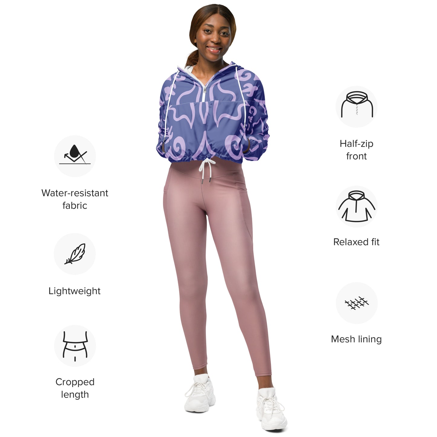 supa Women’s cropped windbreaker