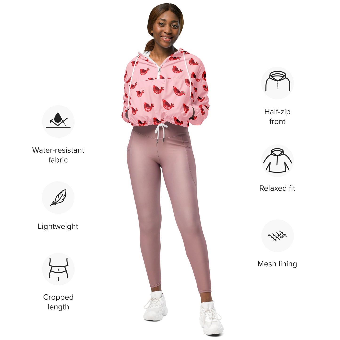supa Women’s cropped windbreaker