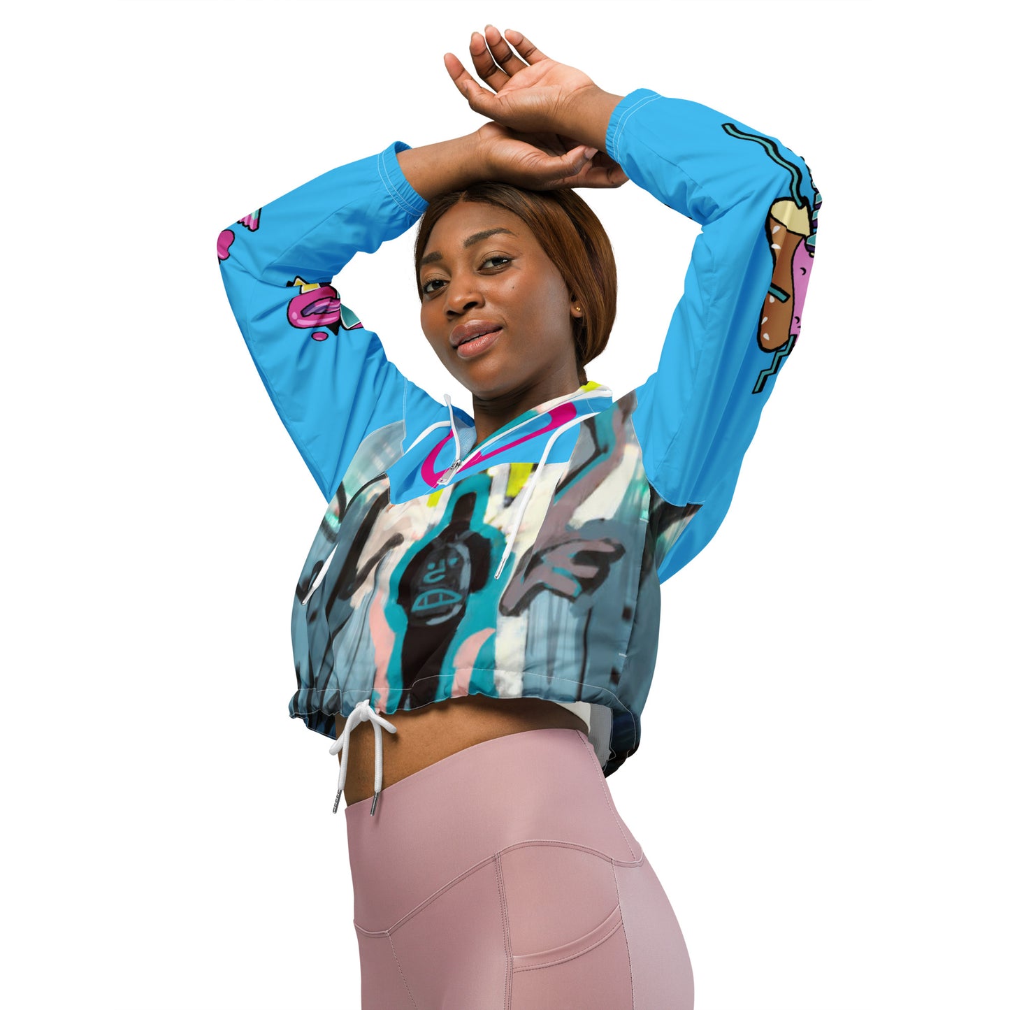 SUPA Women’s cropped windbreaker