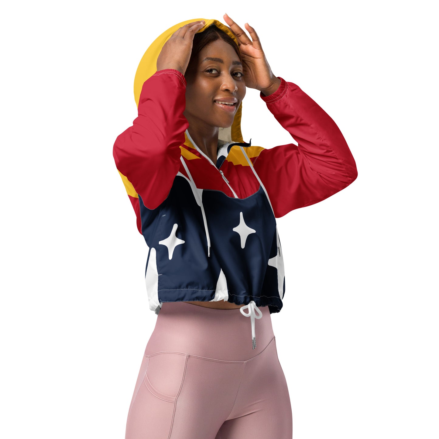 SUPA Women’s cropped windbreaker