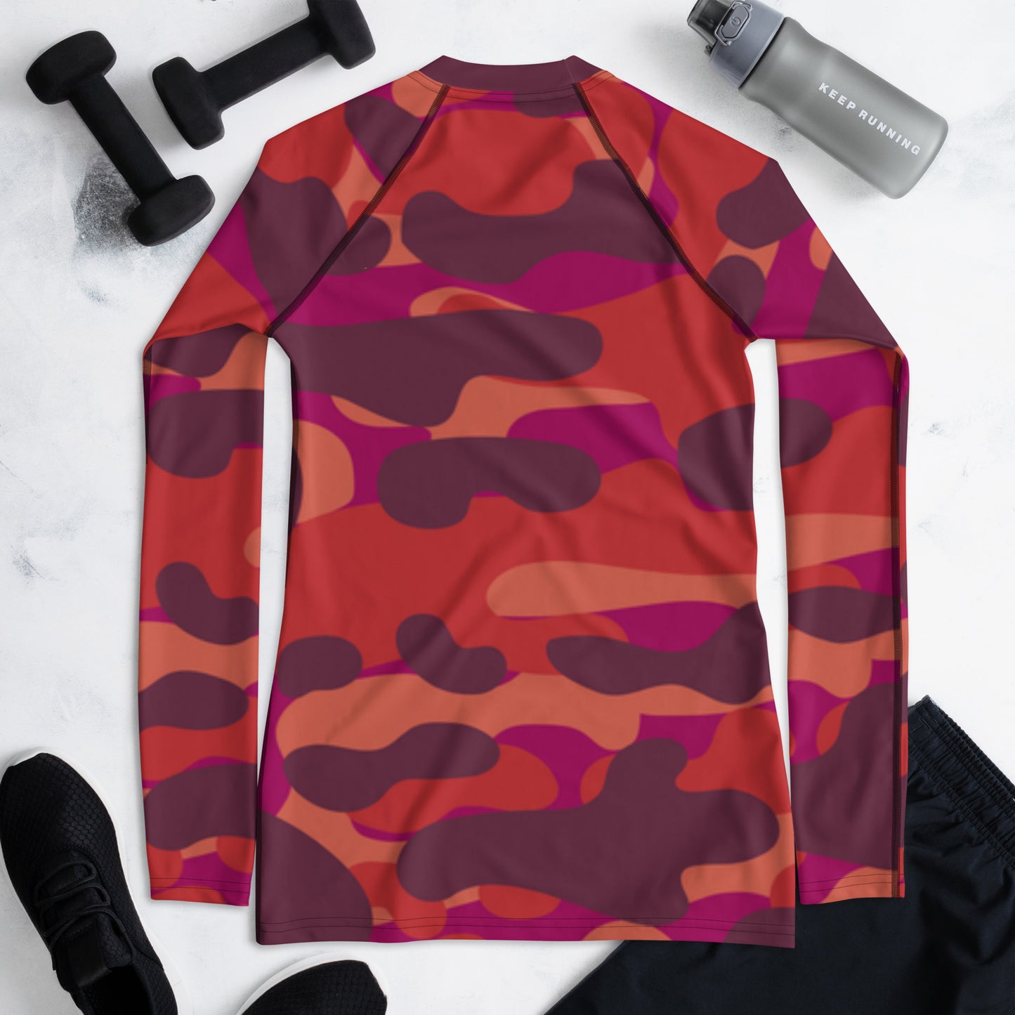 SUPA CAMOUFLAGE Women's Rash Guard