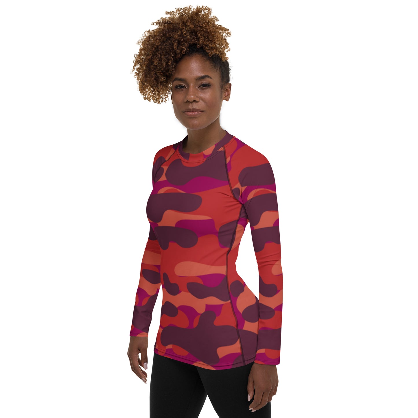SUPA CAMOUFLAGE Women's Rash Guard