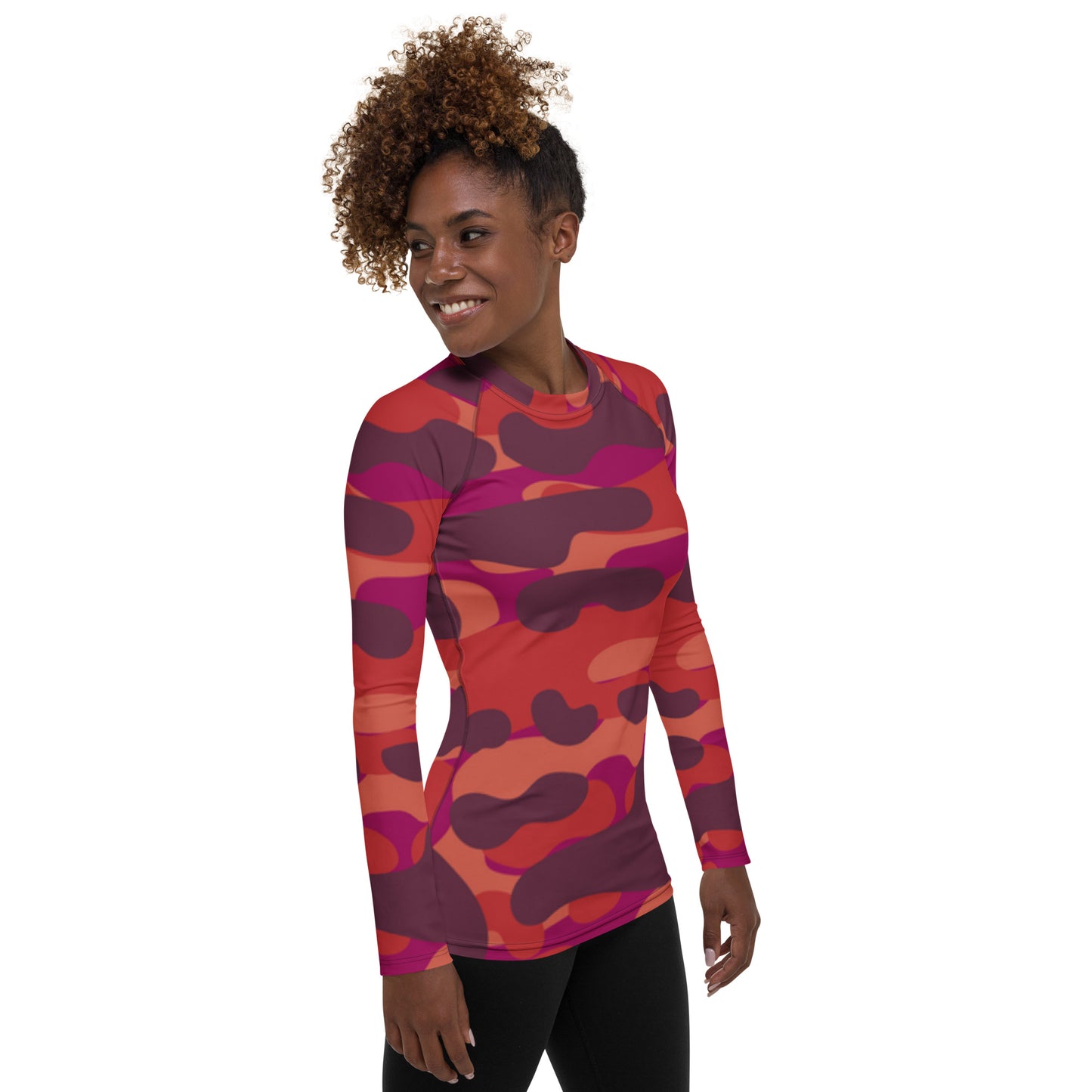 SUPA CAMOUFLAGE Women's Rash Guard