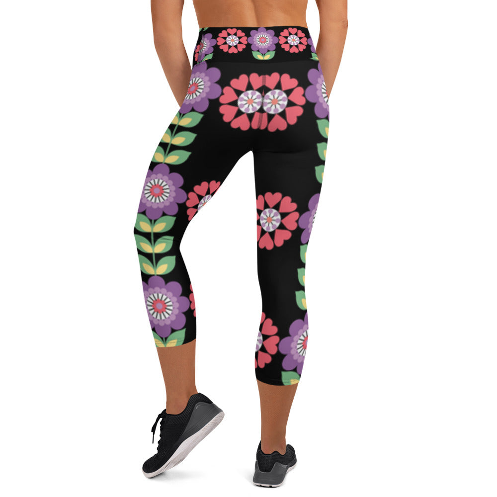 Voyea Yoga Capri Leggings
