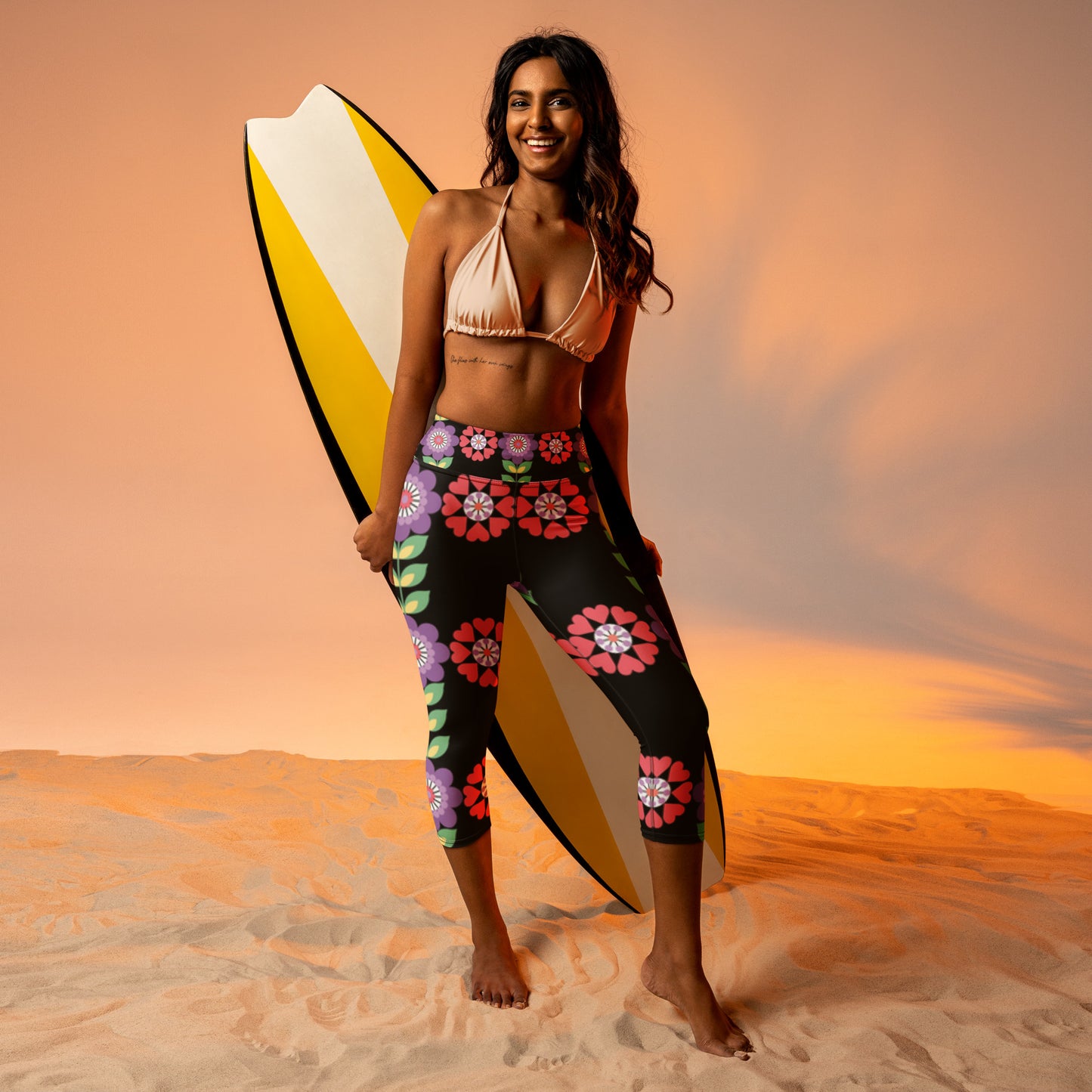 Voyea Yoga Capri Leggings