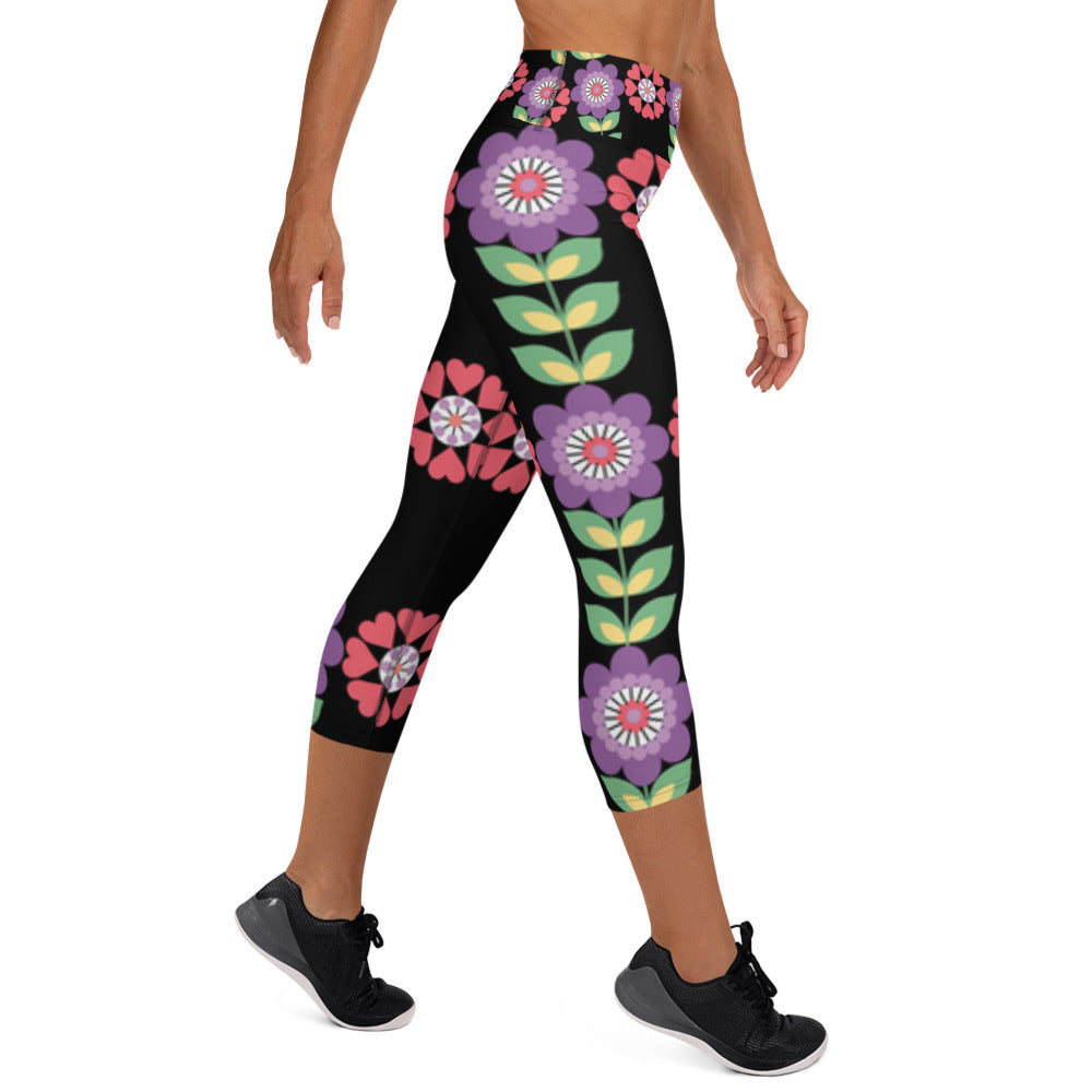 Voyea Yoga Capri Leggings