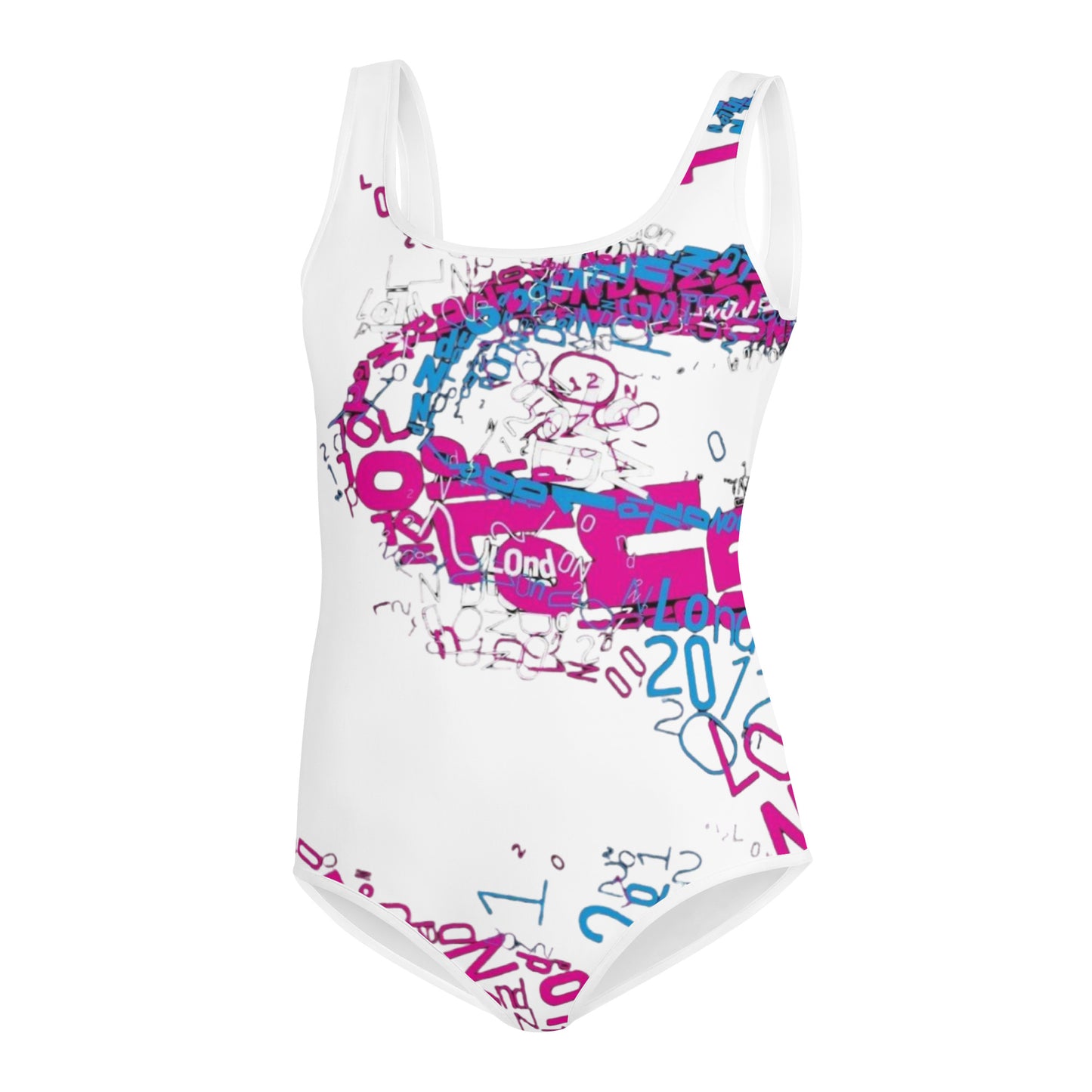 SUPA gymnastics All-Over Print Youth Swimsuit
