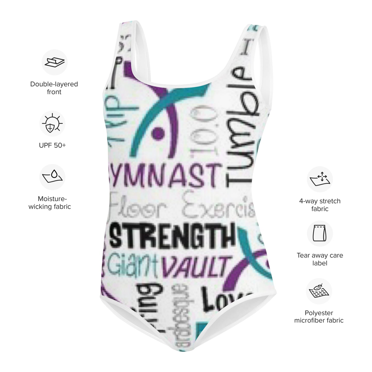 supa All-Over Print Youth Swimsuit