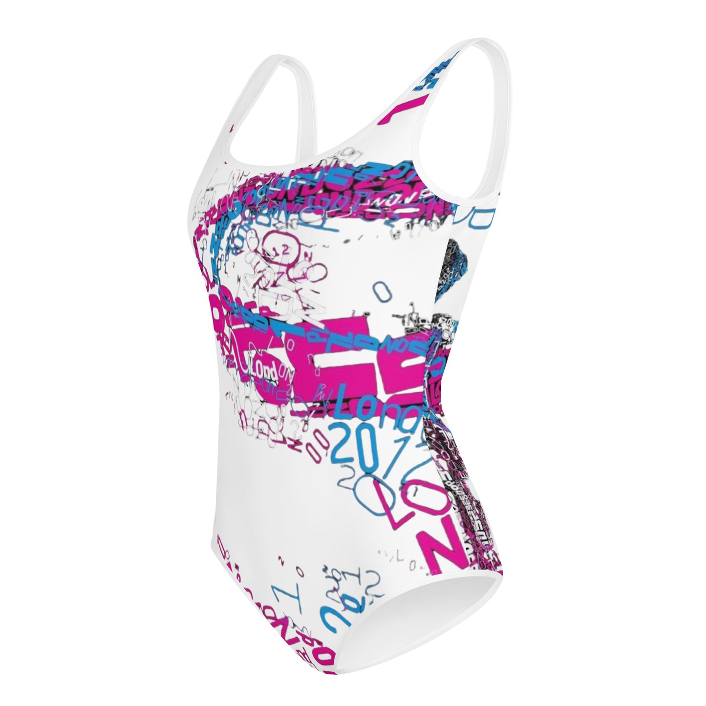 SUPA gymnastics All-Over Print Youth Swimsuit