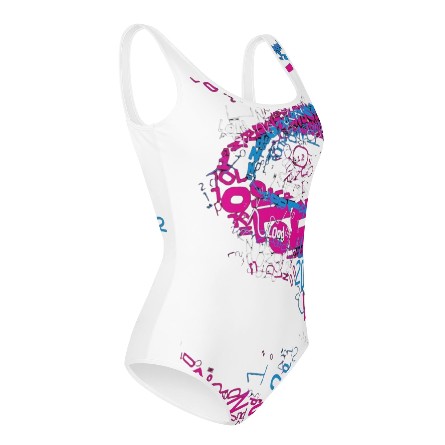SUPA gymnastics All-Over Print Youth Swimsuit
